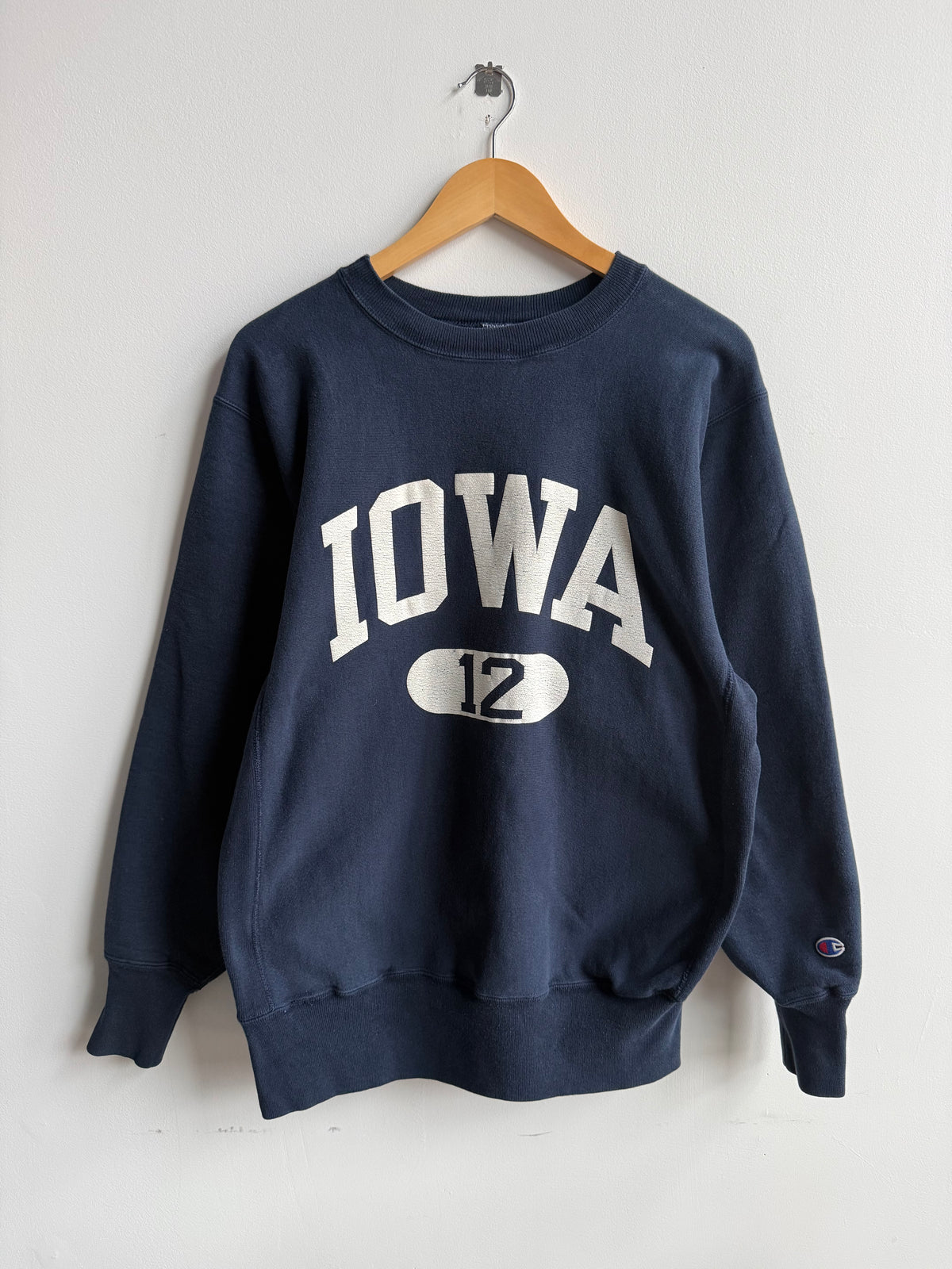 (L) Iowa Reverse Weave Crew