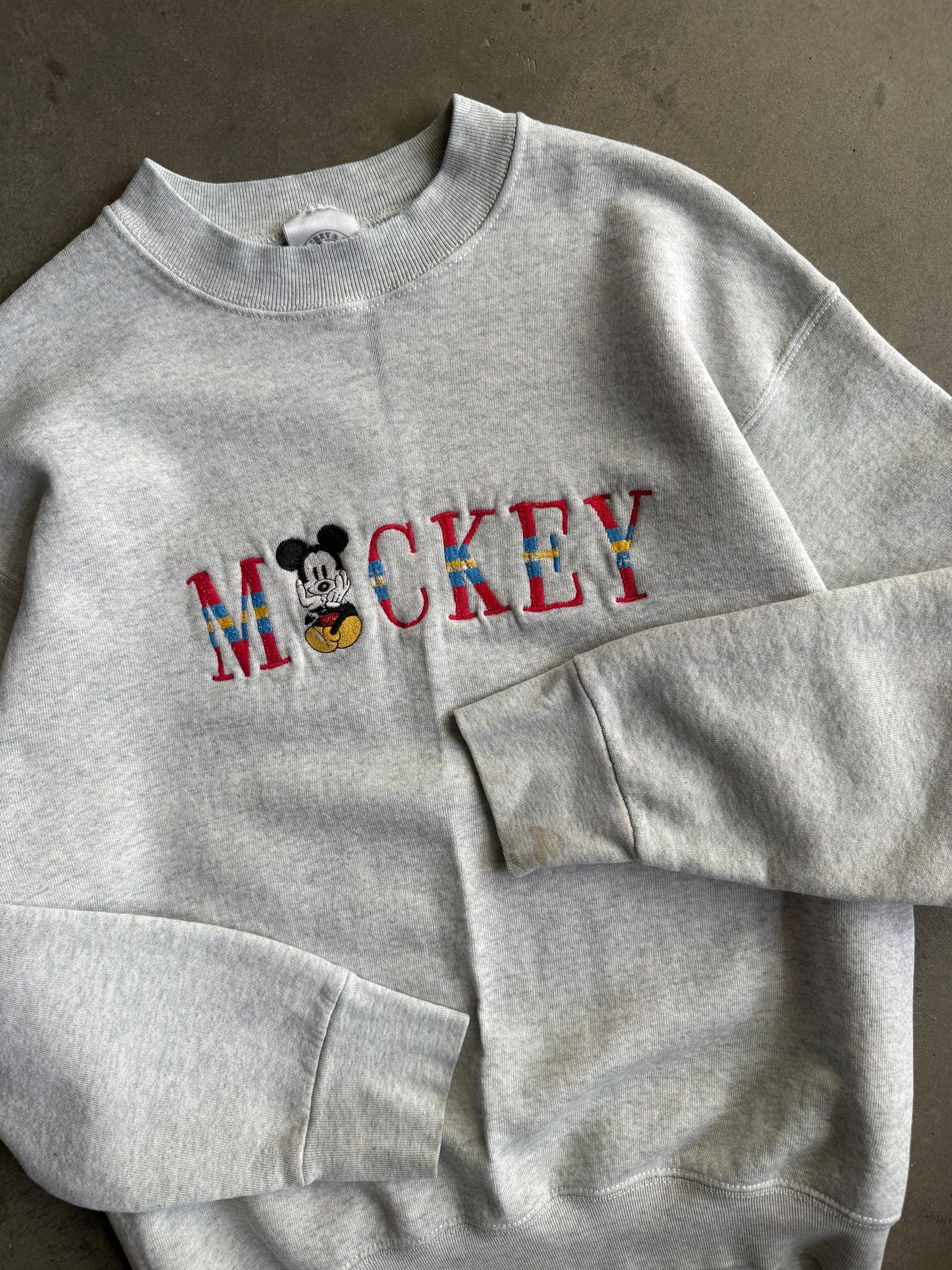 (L) Mickey Mouse Crewneck