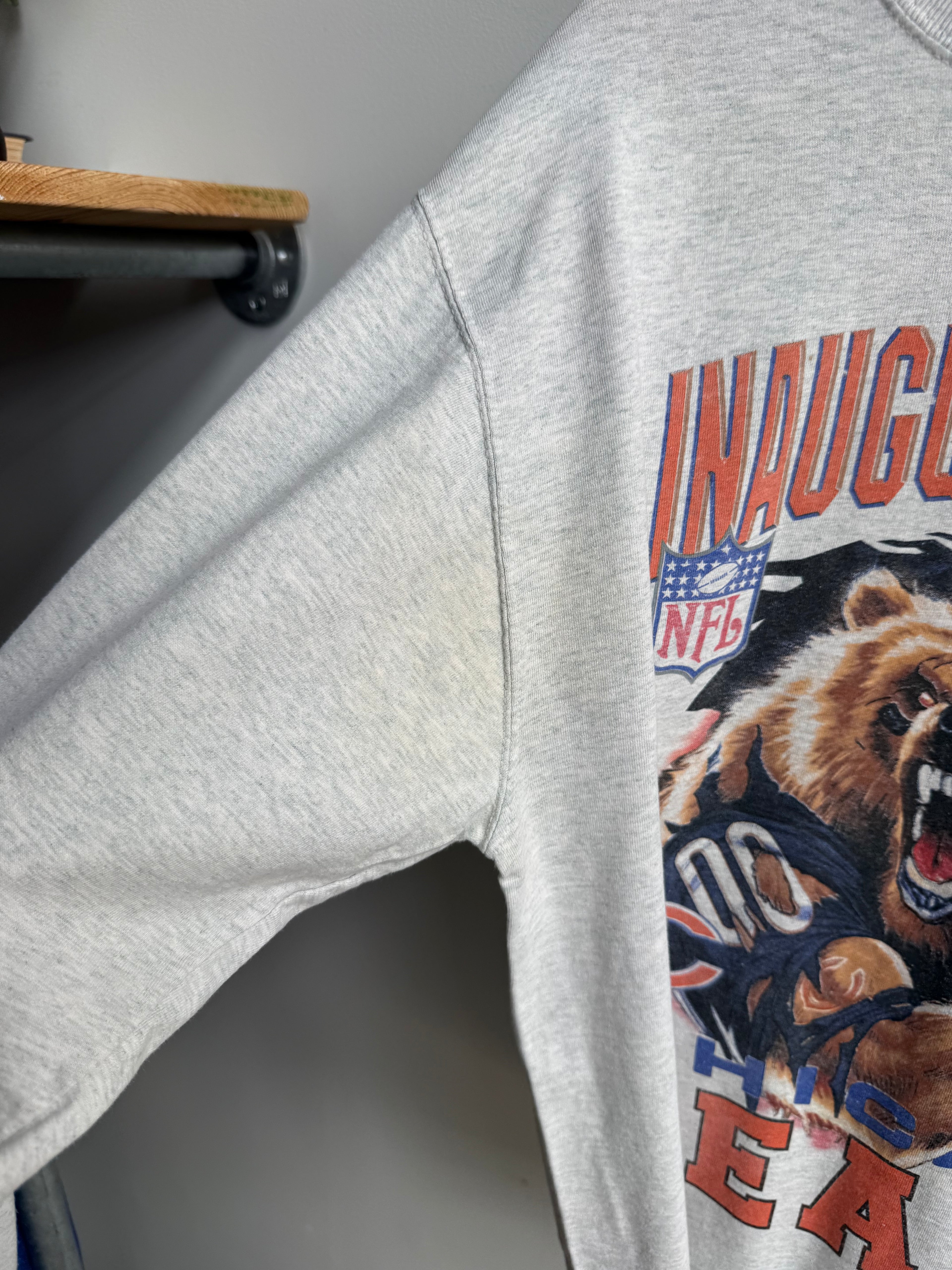 (L) Chicago Bears Mock Neck Tee