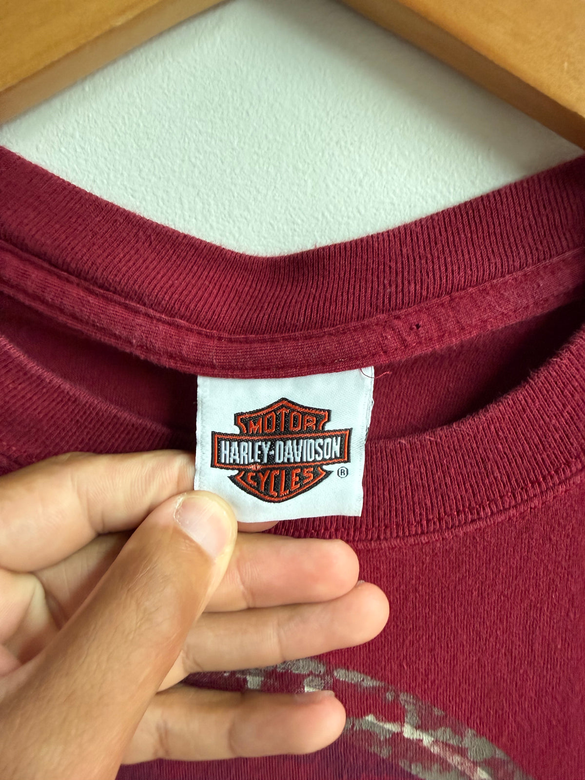 (M) Harley Davidson Red Lodge Tee