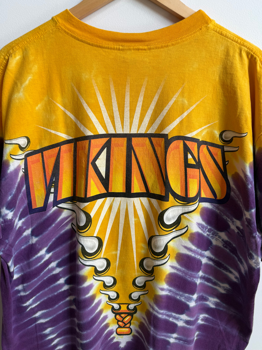 (XL) Minnesota Vikings Tie Dye Tee