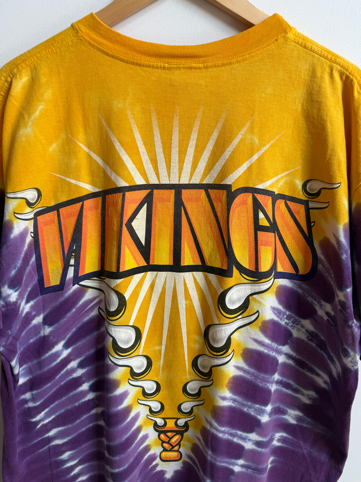 (XL) Minnesota Vikings Tie Dye Tee