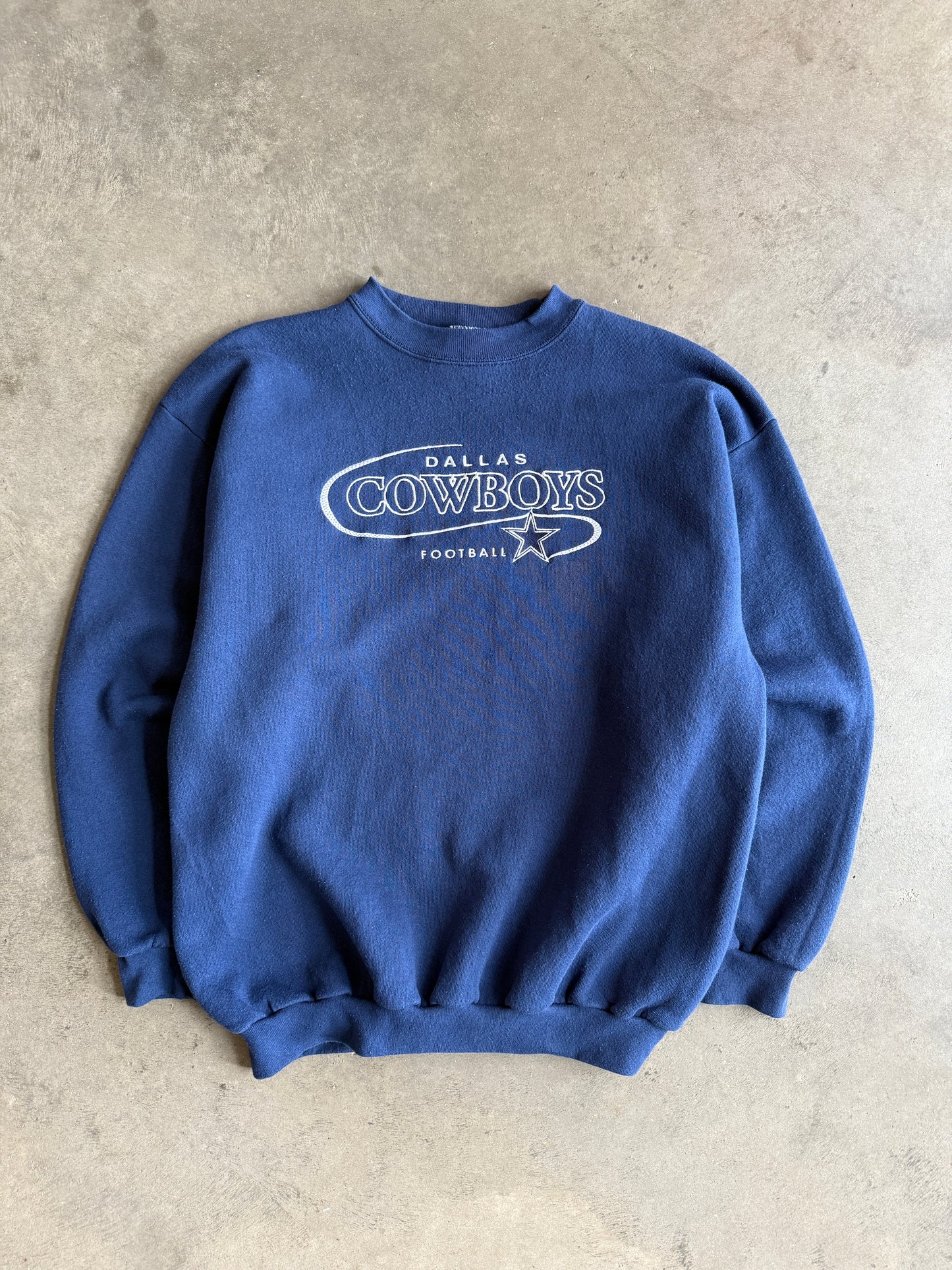 (L) Dallas Cowboys Embroidered Crew