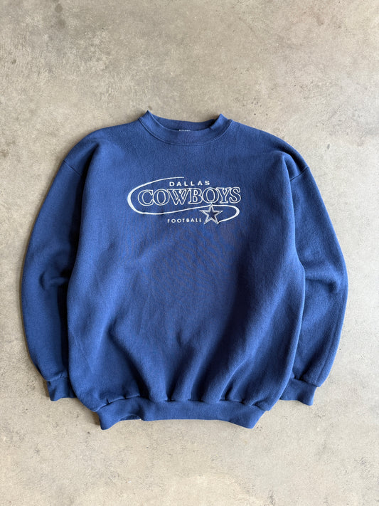 (L) Dallas Cowboys Embroidered Crew