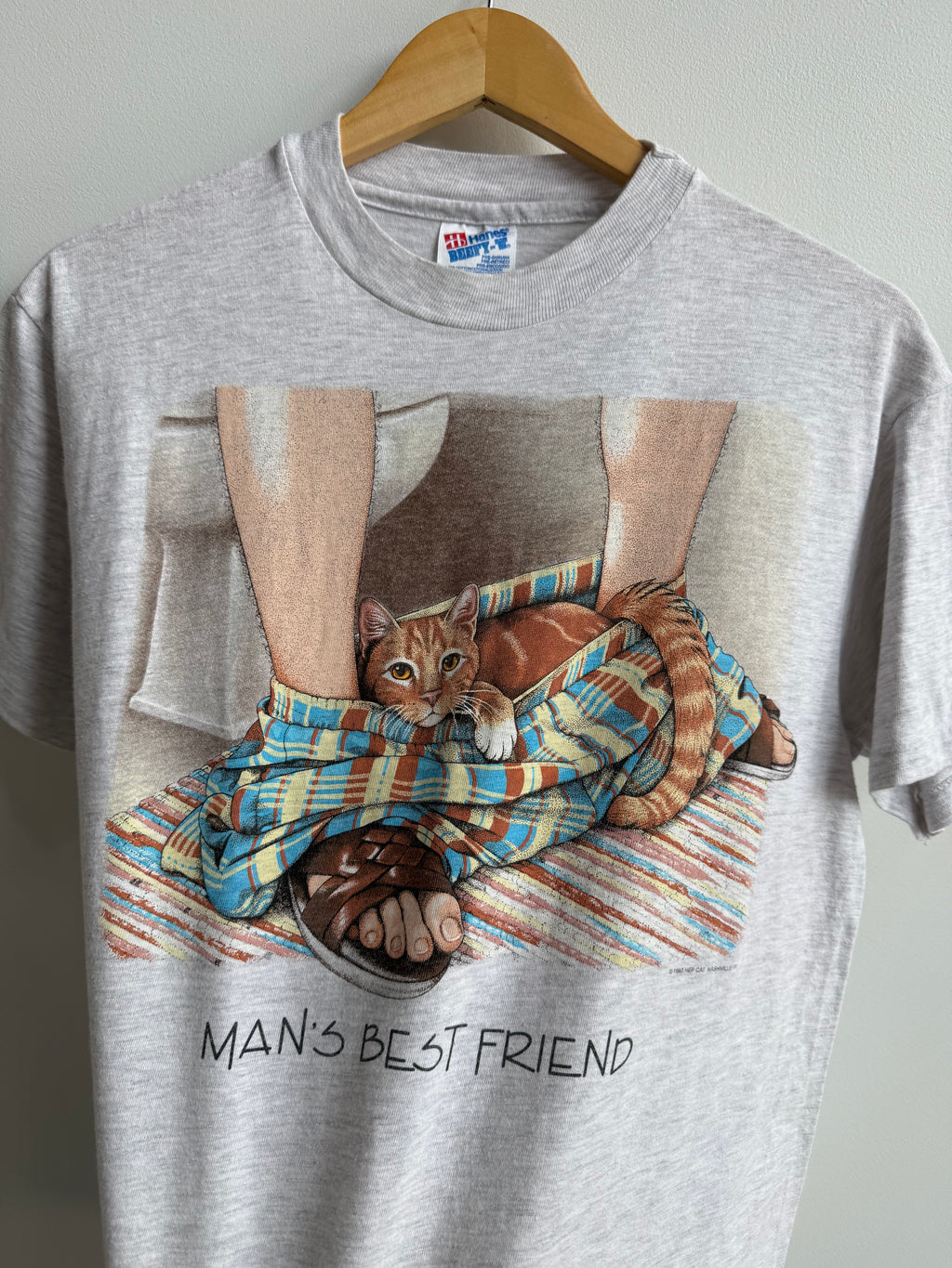 (M) Mans Best Friend Cat Tee