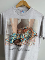 (M) Mans Best Friend Cat Tee
