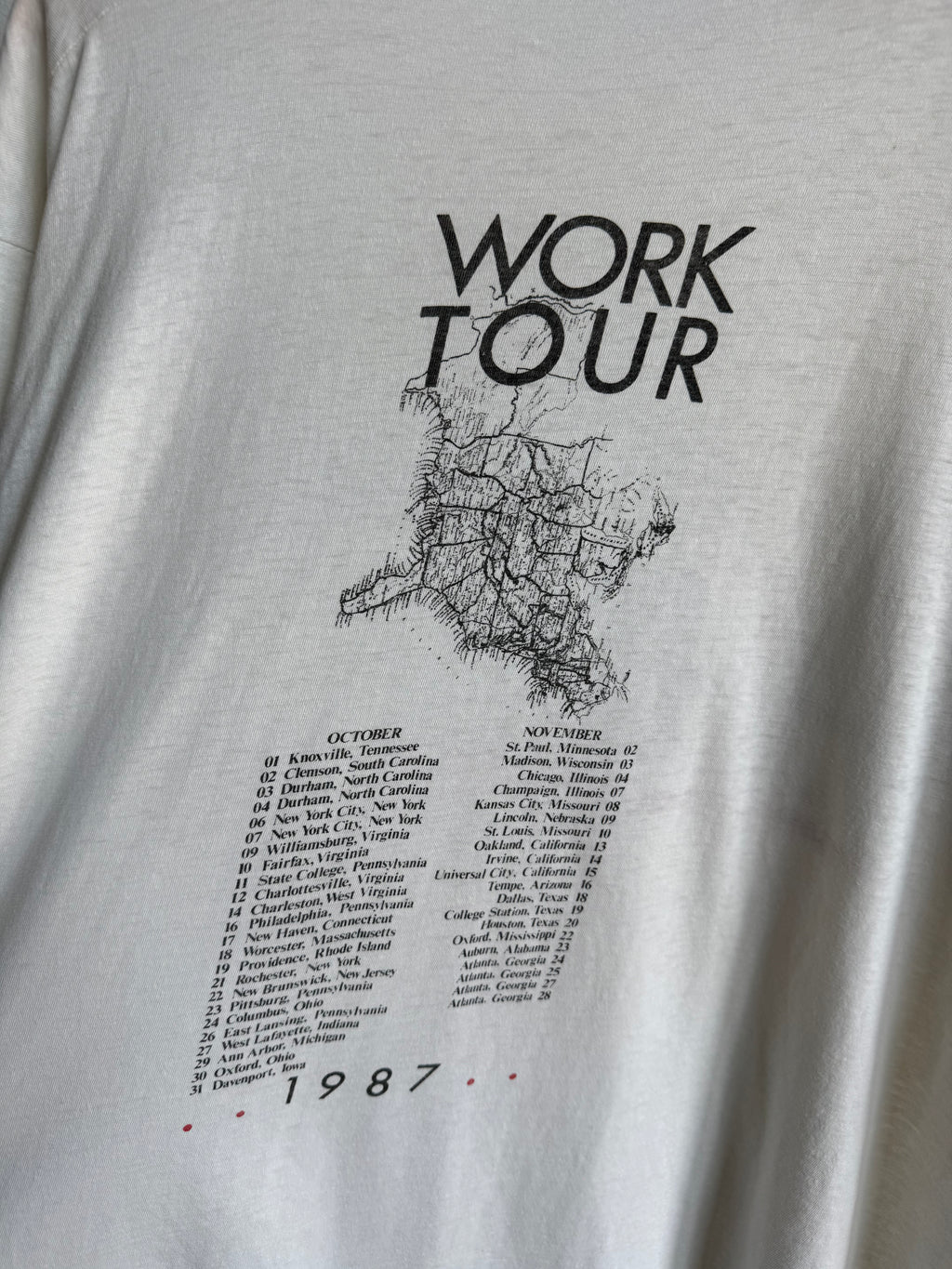 (XXL) REM Work Tour Tee
