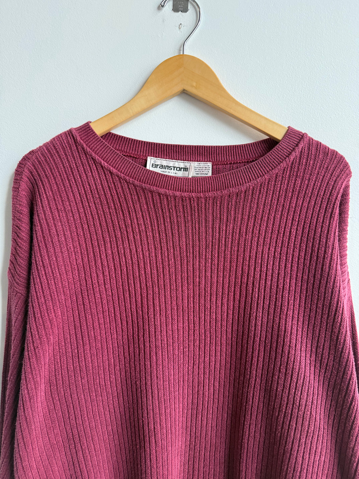(M) Brainstorm Cotton Sweater