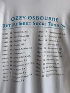 (L) Ozzy Osbourne Retirement Sucks Tour Tee