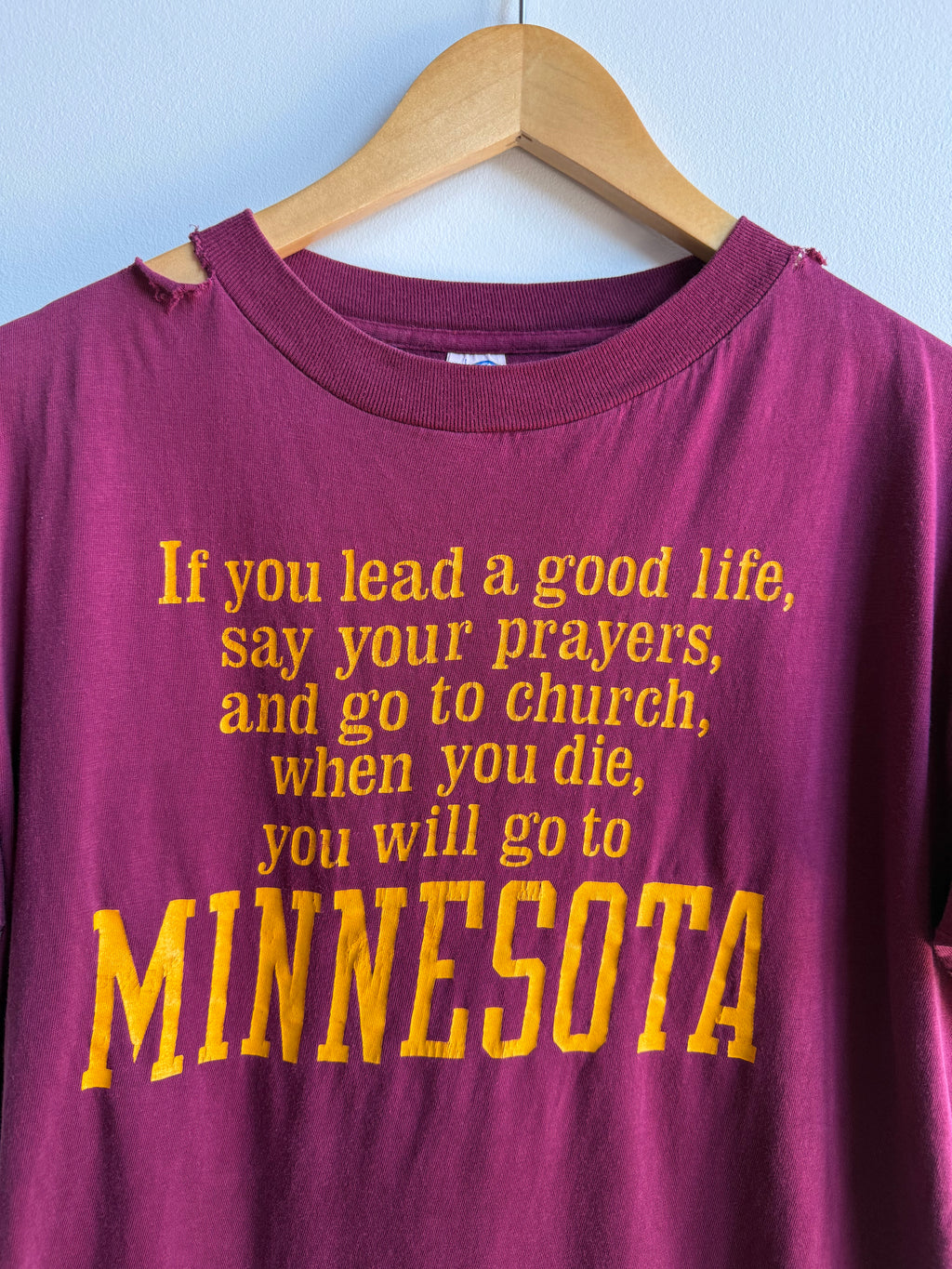 (M) When You Die Minnesota Tee