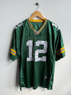 (L) Green Bay Packers Aaron Rodger’s Jersey
