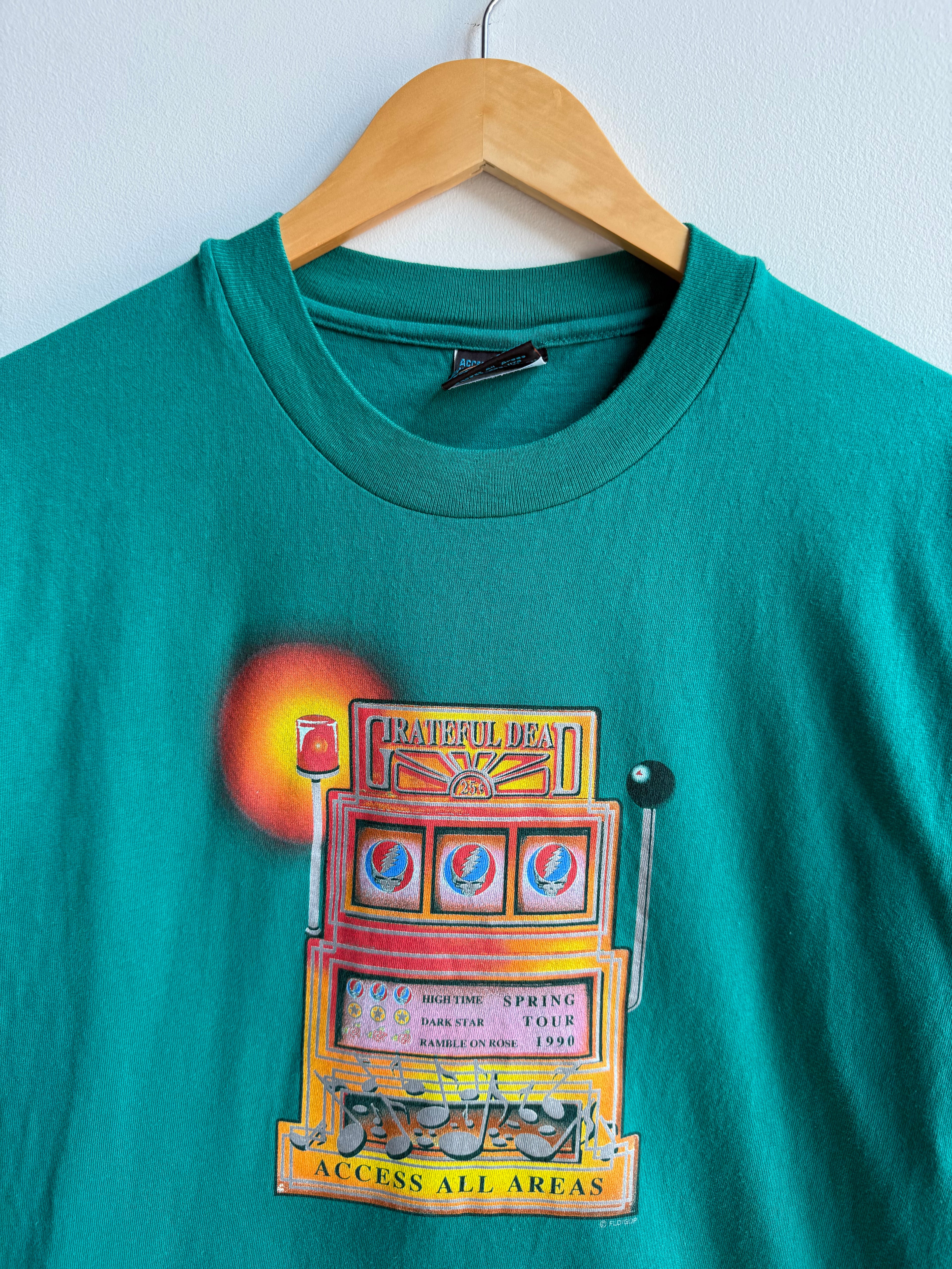 (M) Grateful Dead Spring Tour 1990 Tee