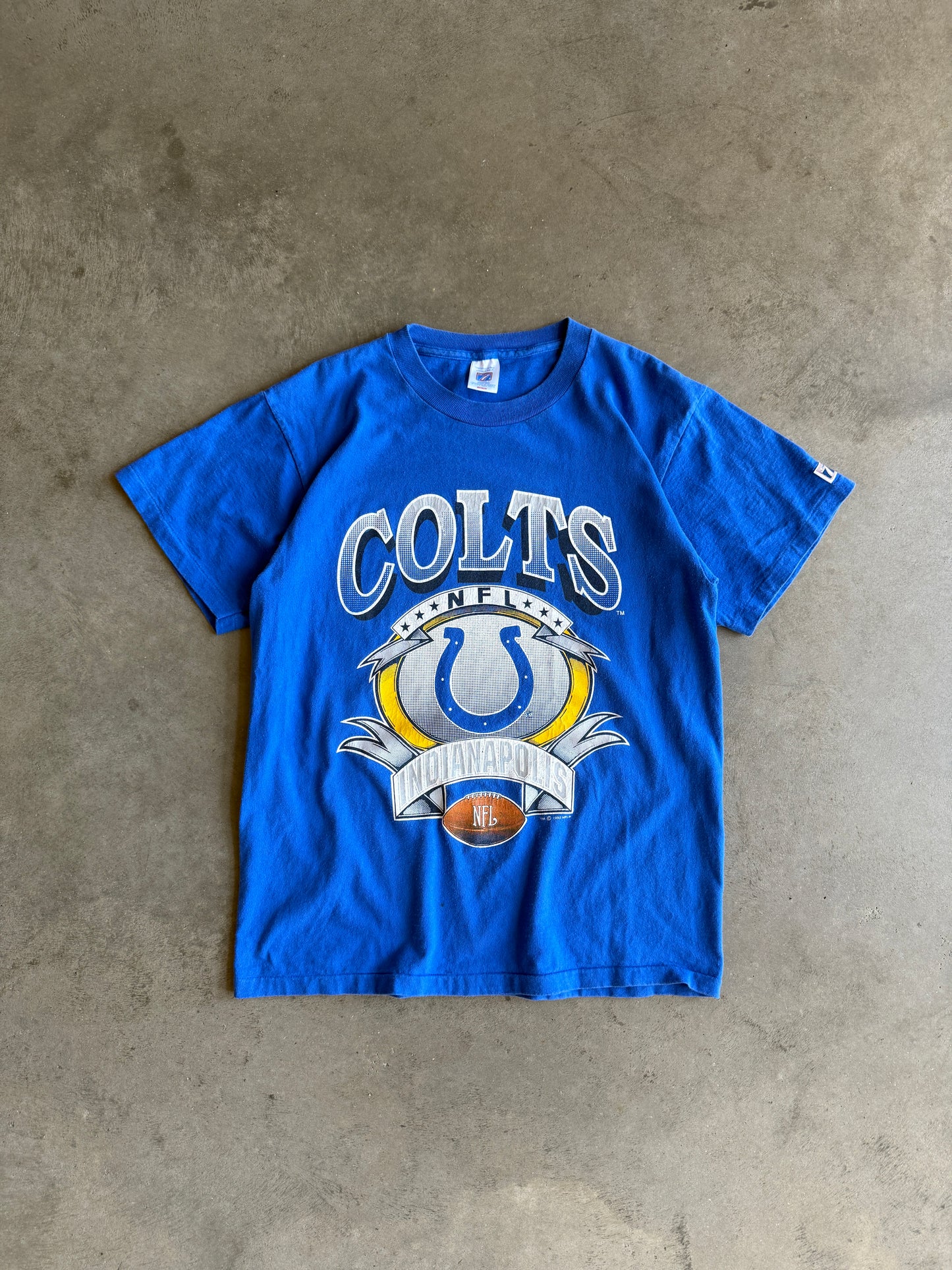 (M) Indianapolis Colts Logo 7 Tee