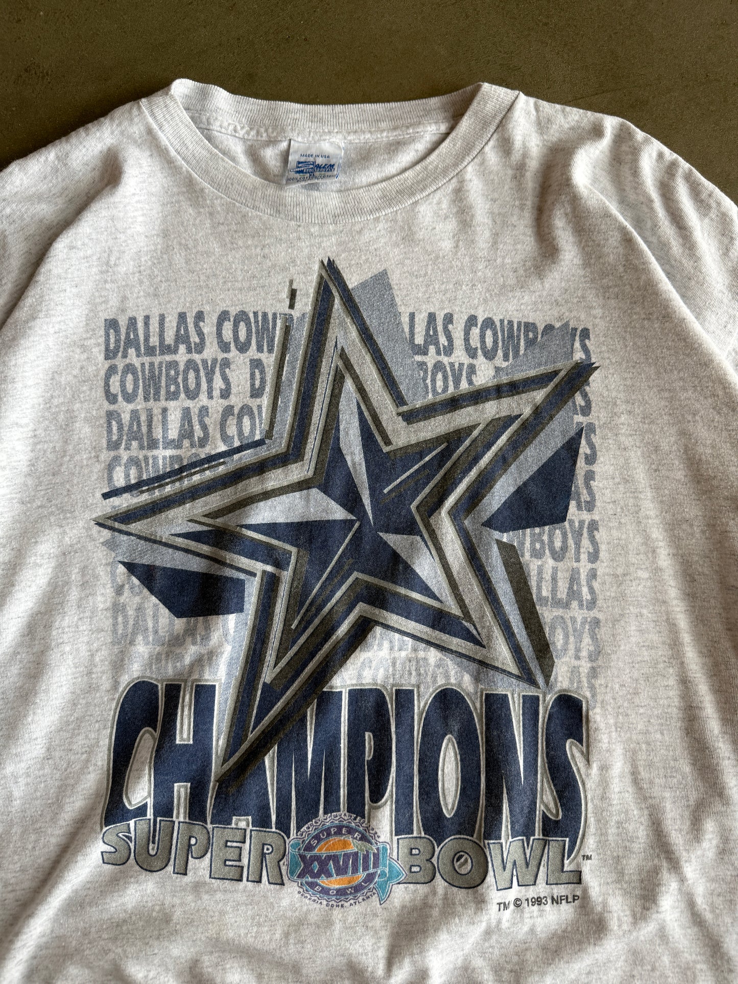 (XL) 1993 Dallas Cowboys Super Bowl Tee