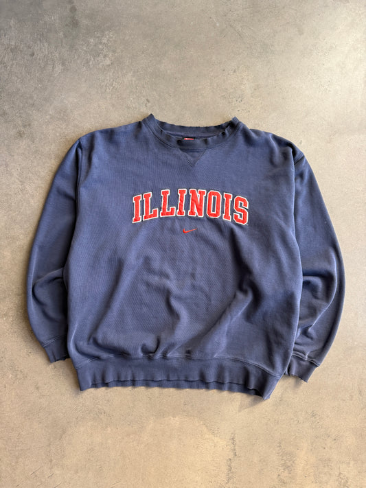 (XL) University of Illinois Nike Crew