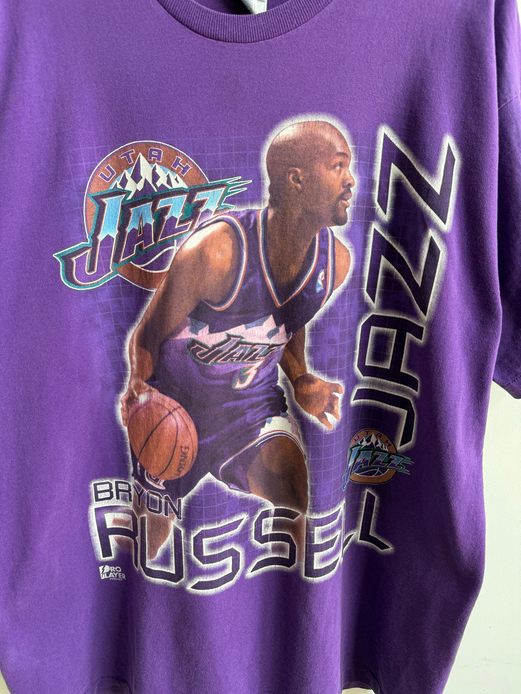 (XXL) Utah Jazz Bryon Russell Tee