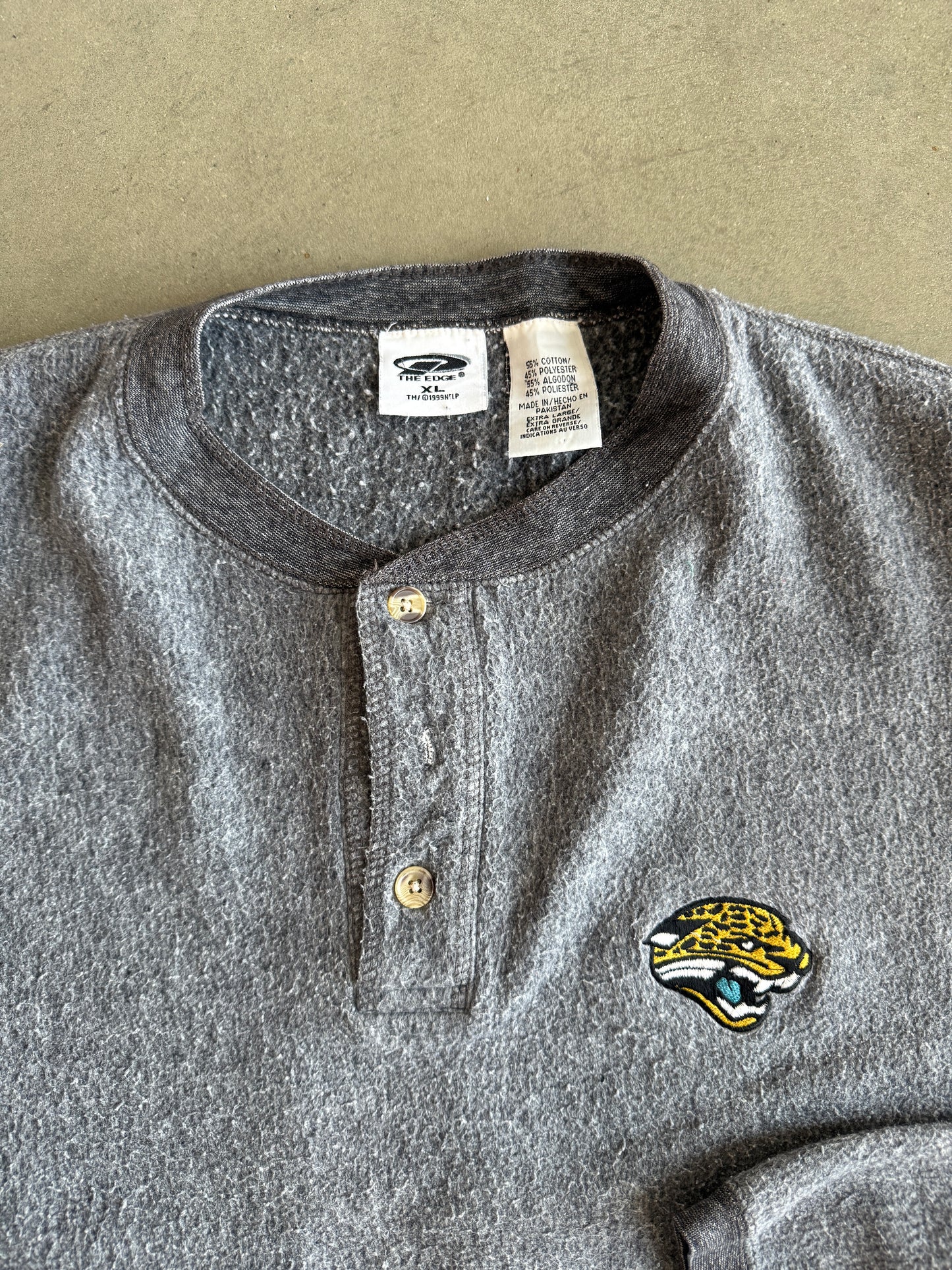 (XL) Jacksonville Jaguars Small Logo Crew