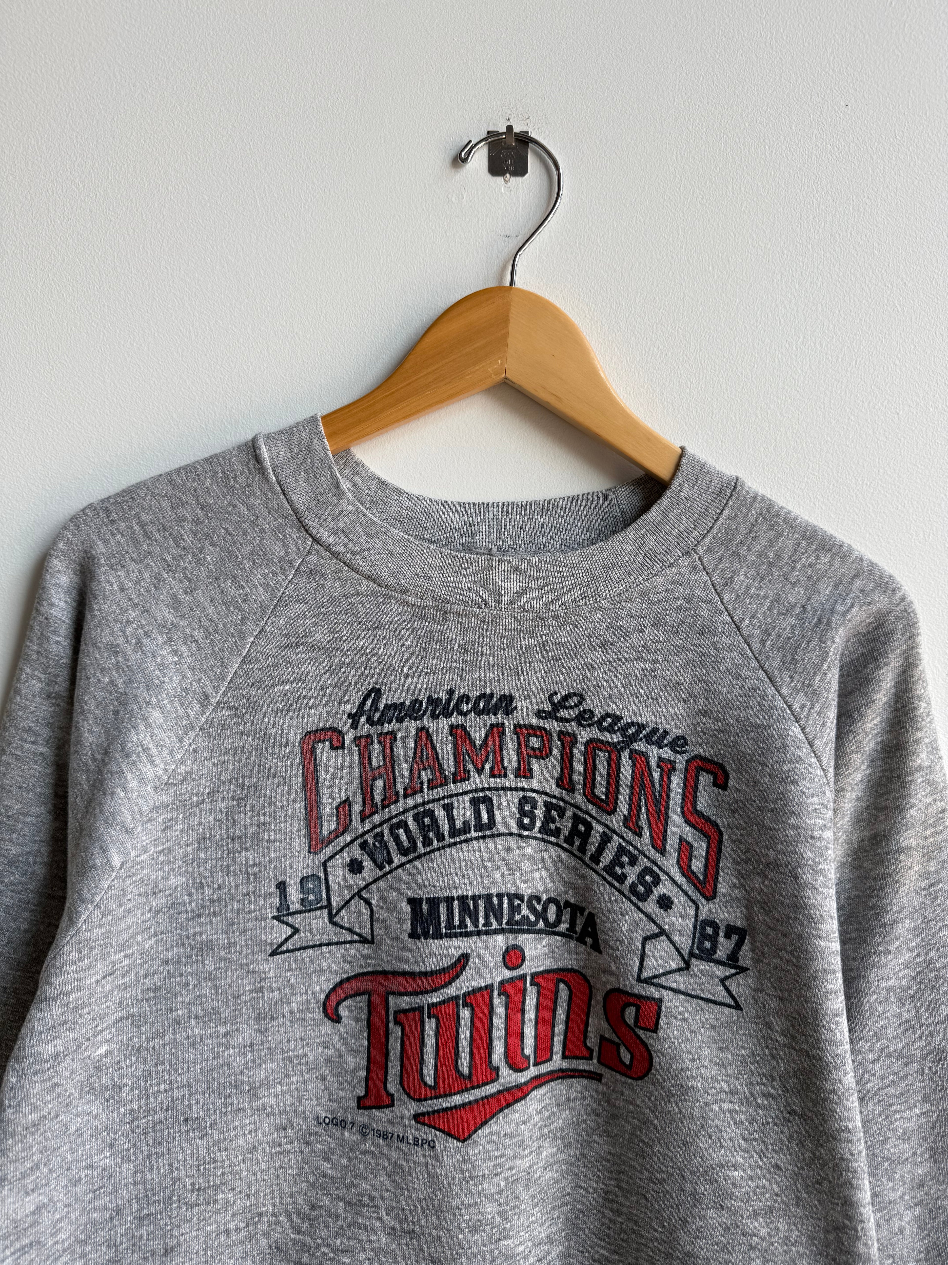 (M) 1987 Minnesota Twins Crew
