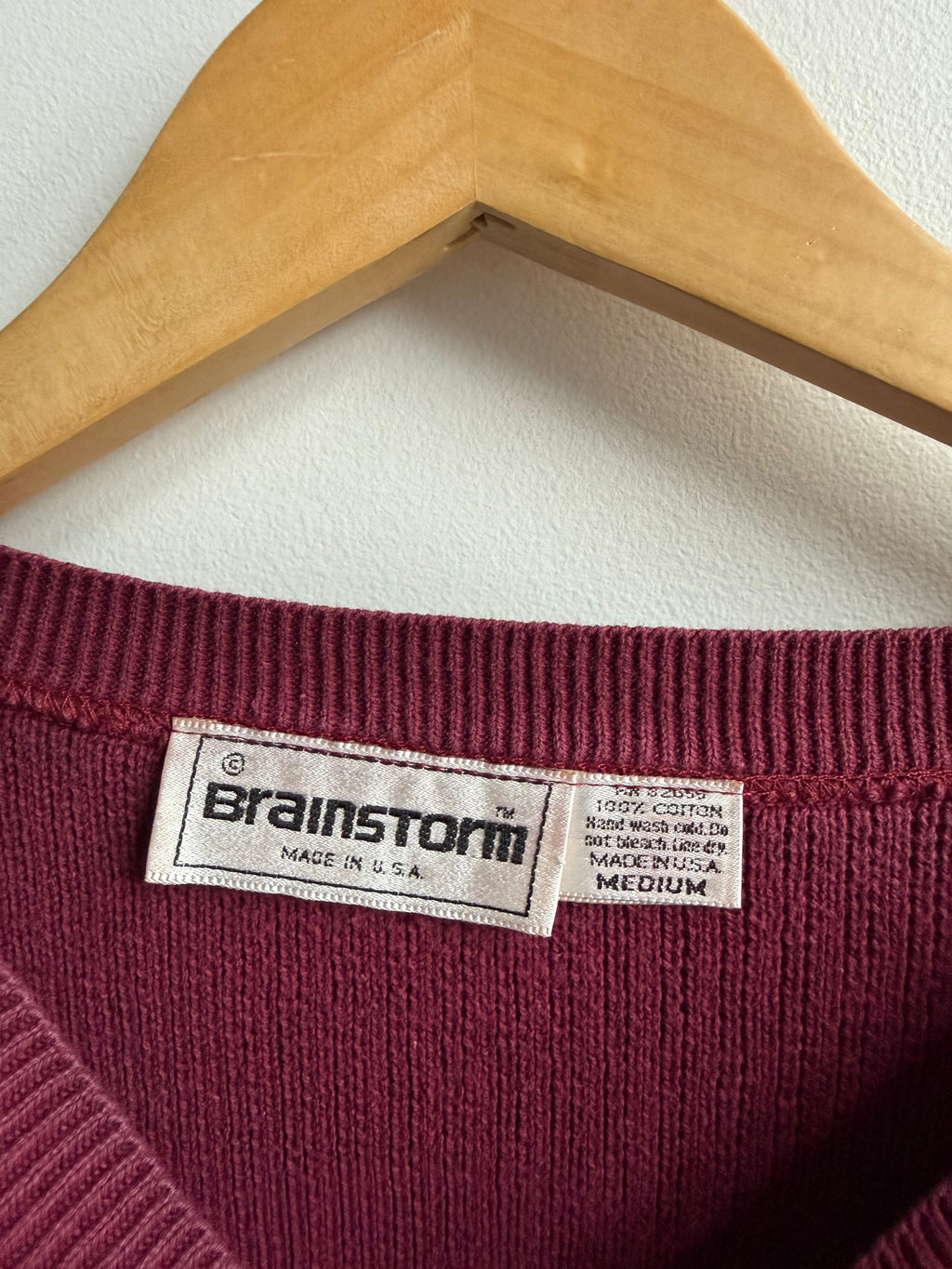 (M) Brainstorm Cotton Sweater