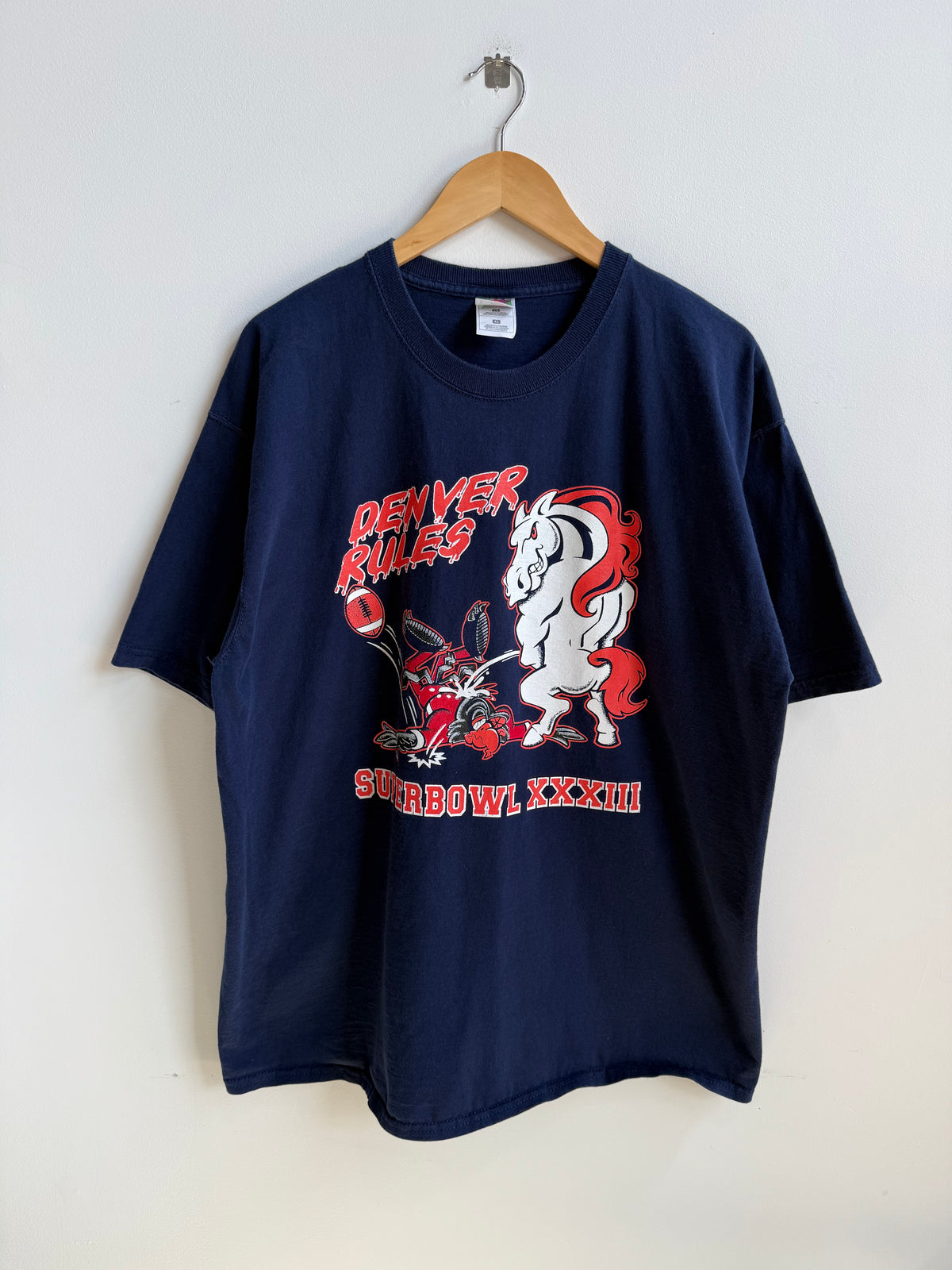 (XL) Denver Broncos Super Bowl XXXIII Tee