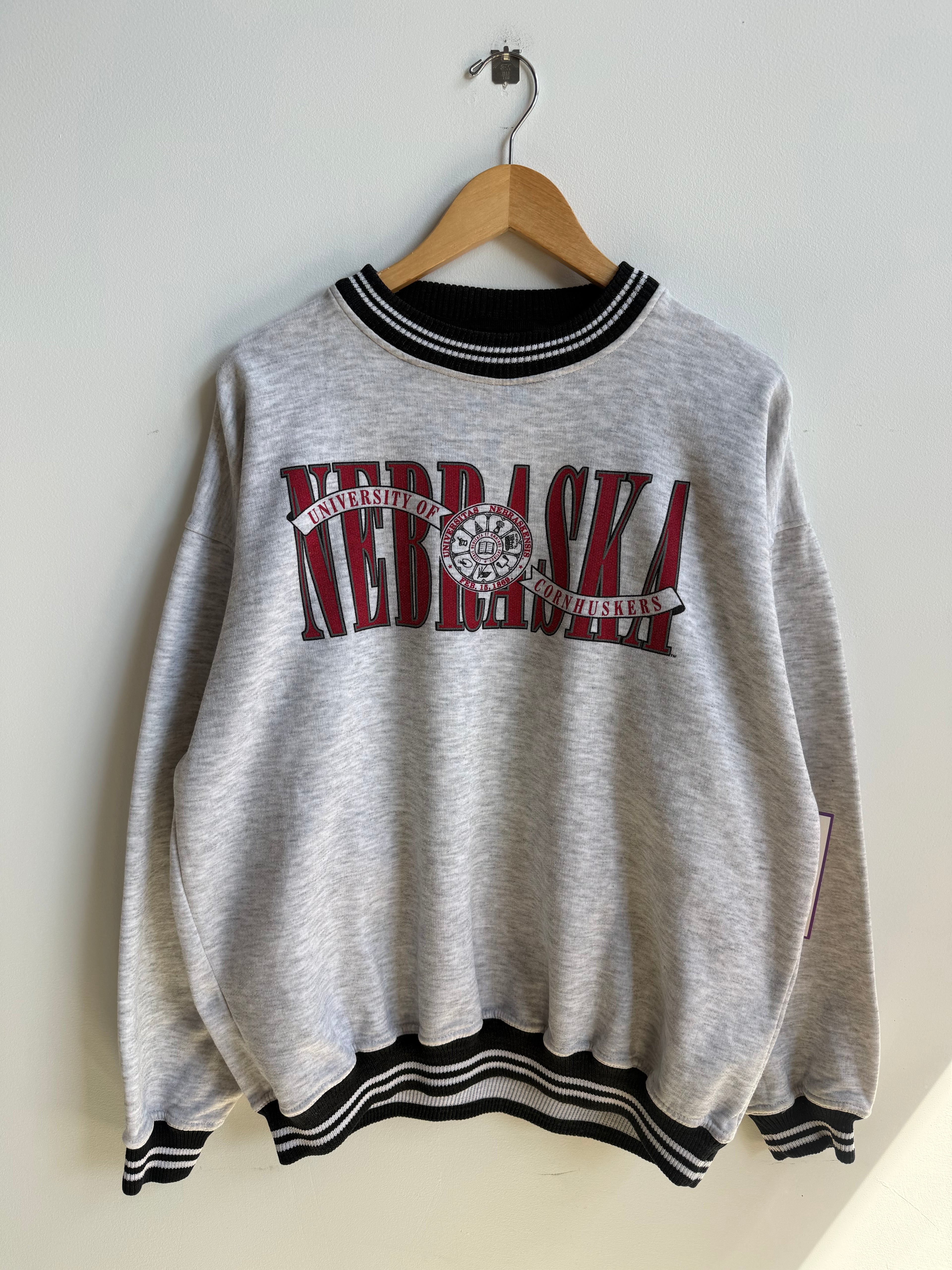 (XL) Nebraska Cornhuskers Crew