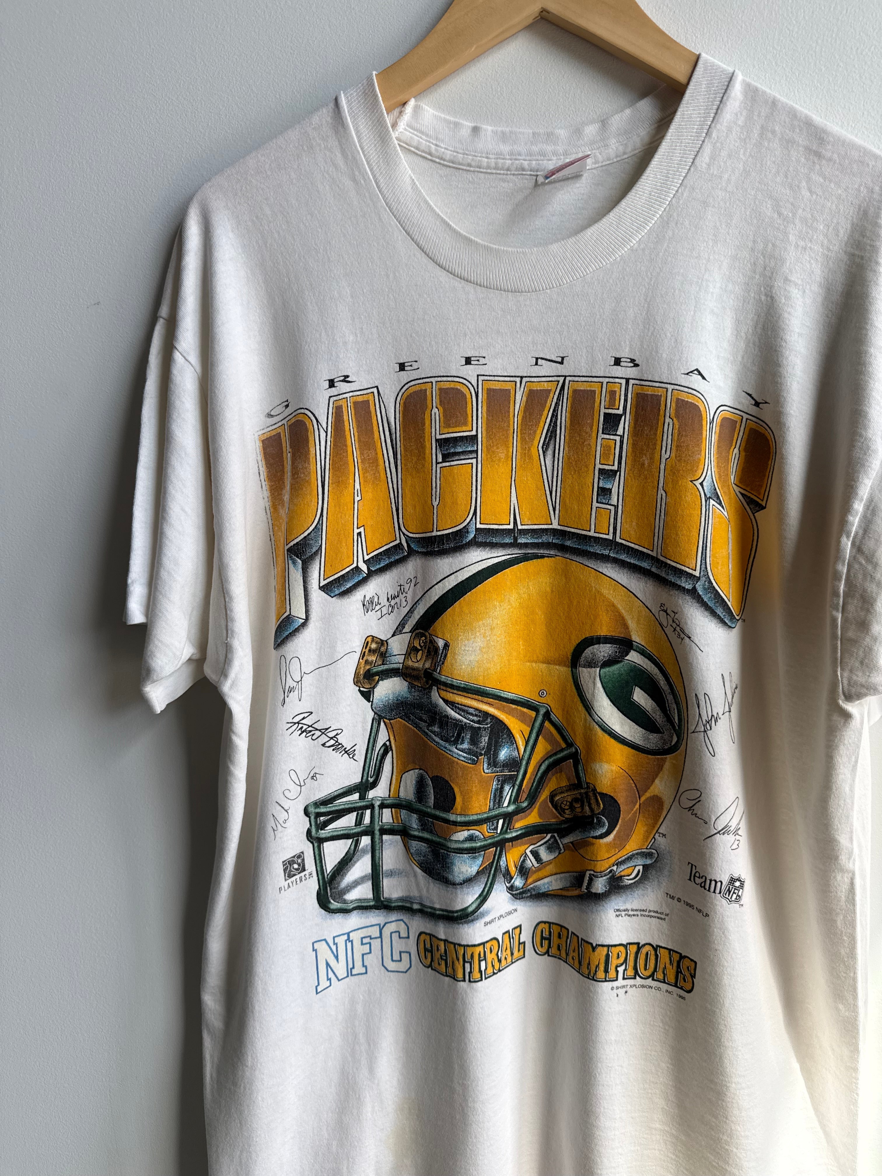 (XL) Green Bay Packers Helmet Tee