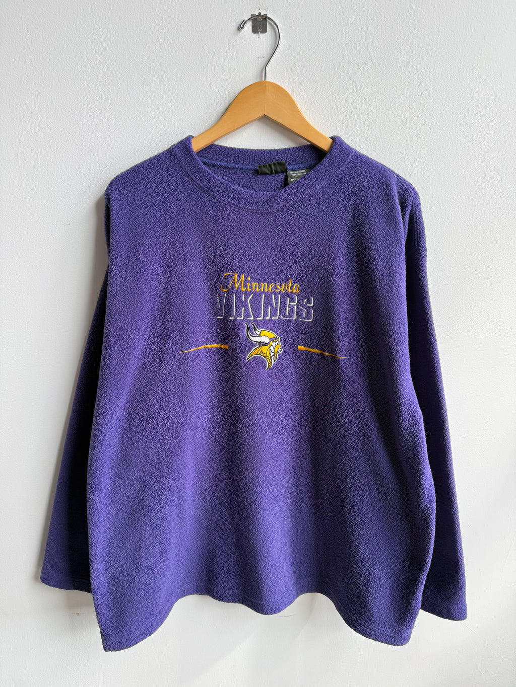 (XL) Minnesota Vikings Fleece Crew