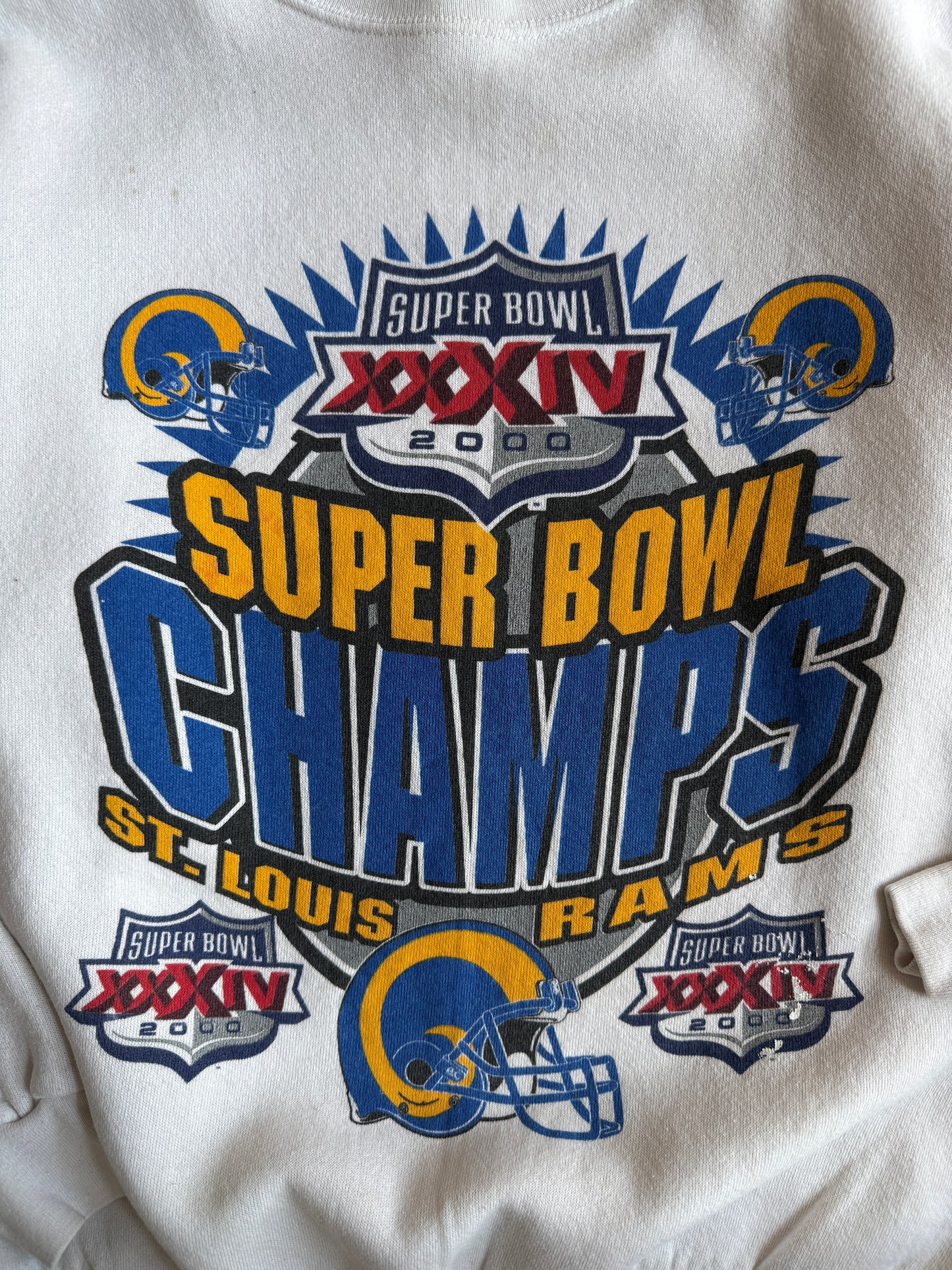 (M) 2000 St Louis Rams Crew