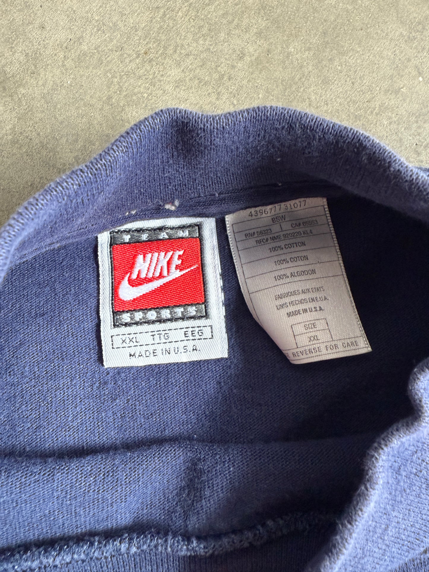 (XXL) Denver Broncos Nike Mock Neck Shirt