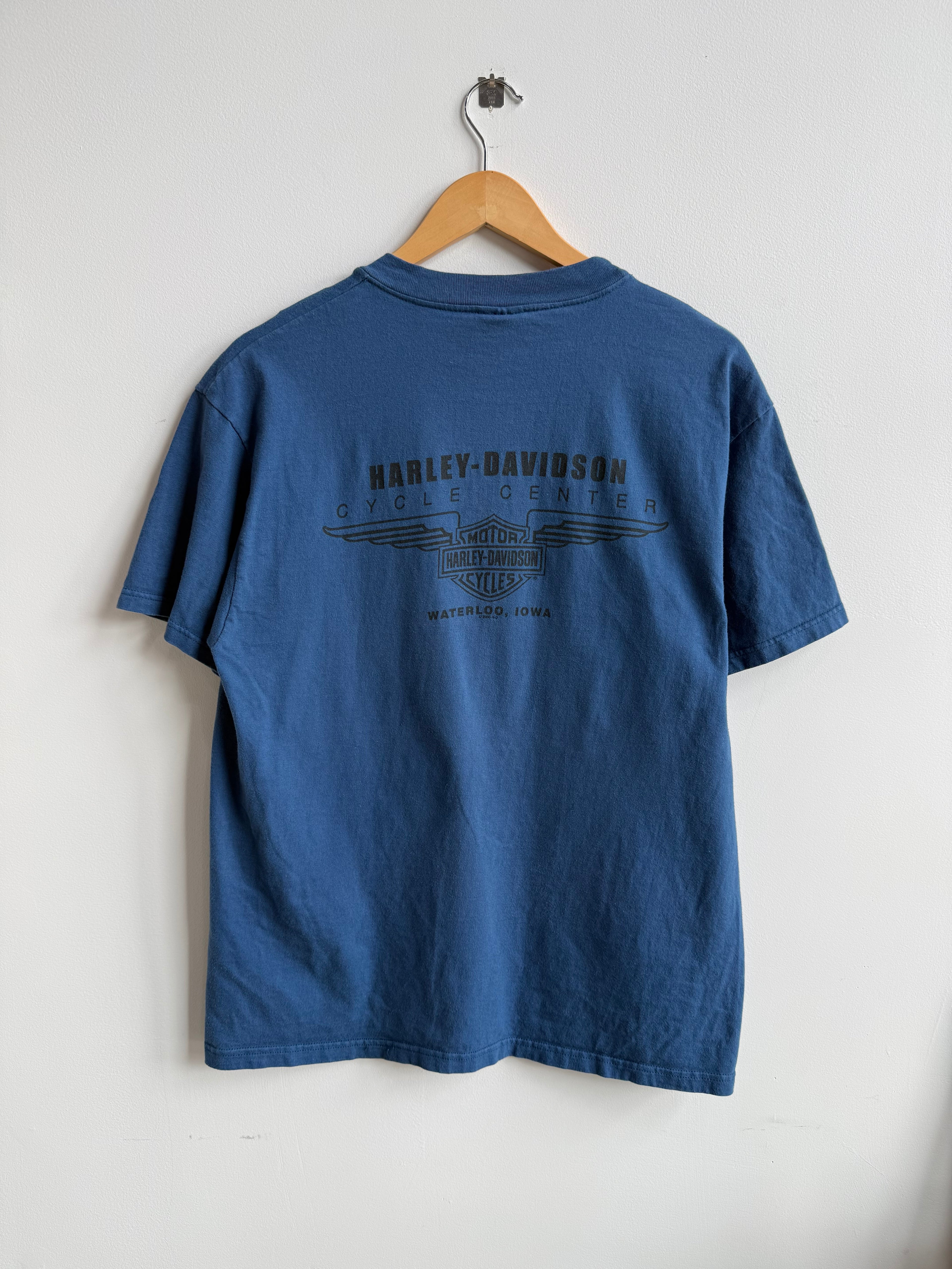 (L) Harley Waterloo Flame Tee