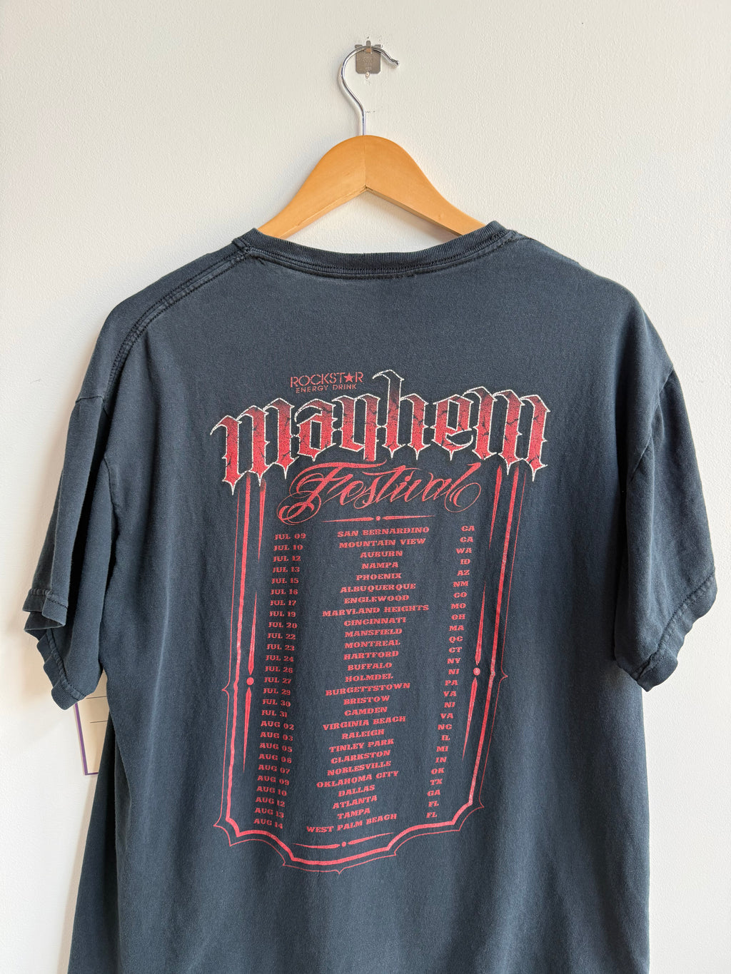 (L) Mayhem Festival Tee