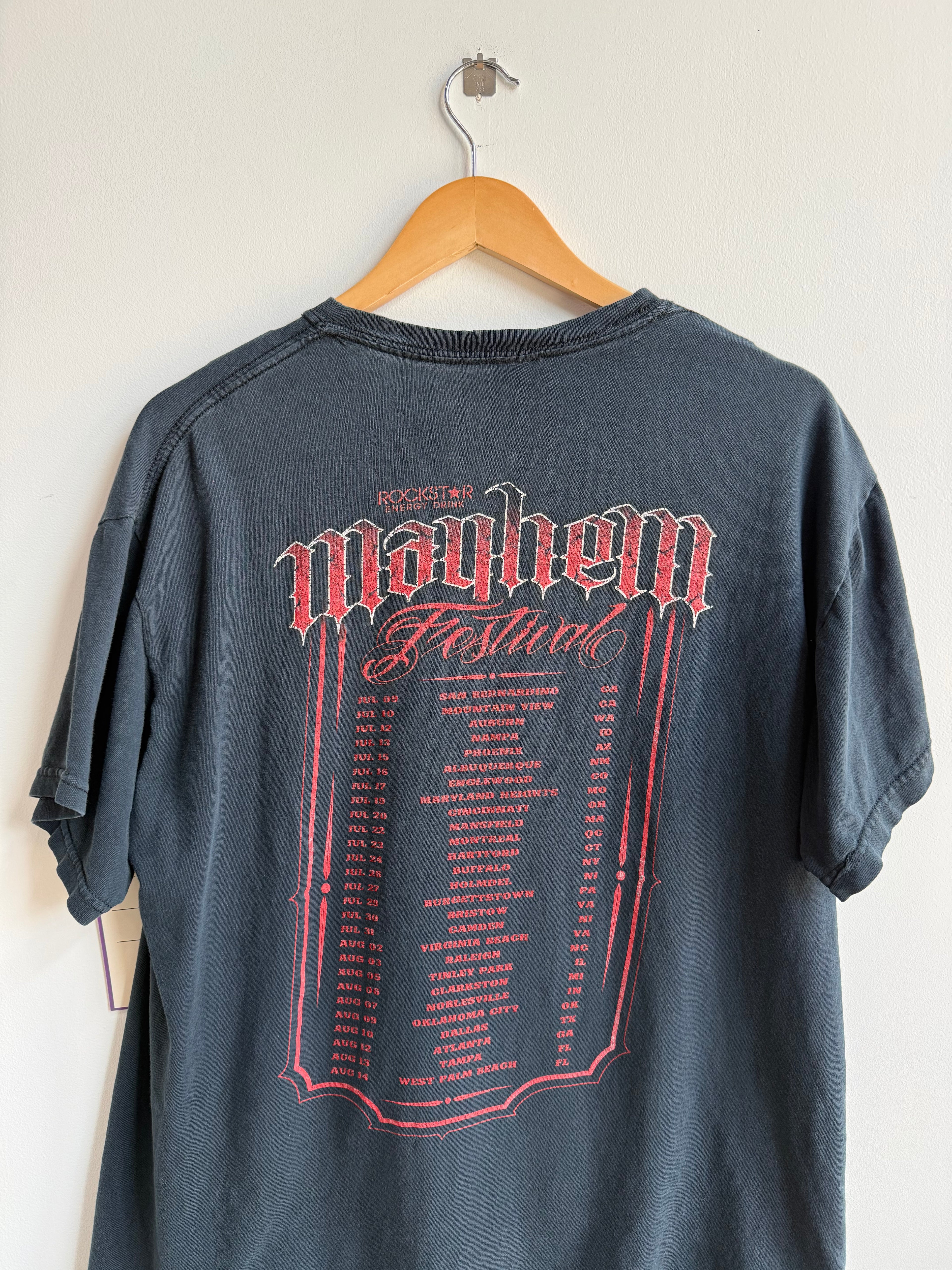 (L) Mayhem Festival Tee