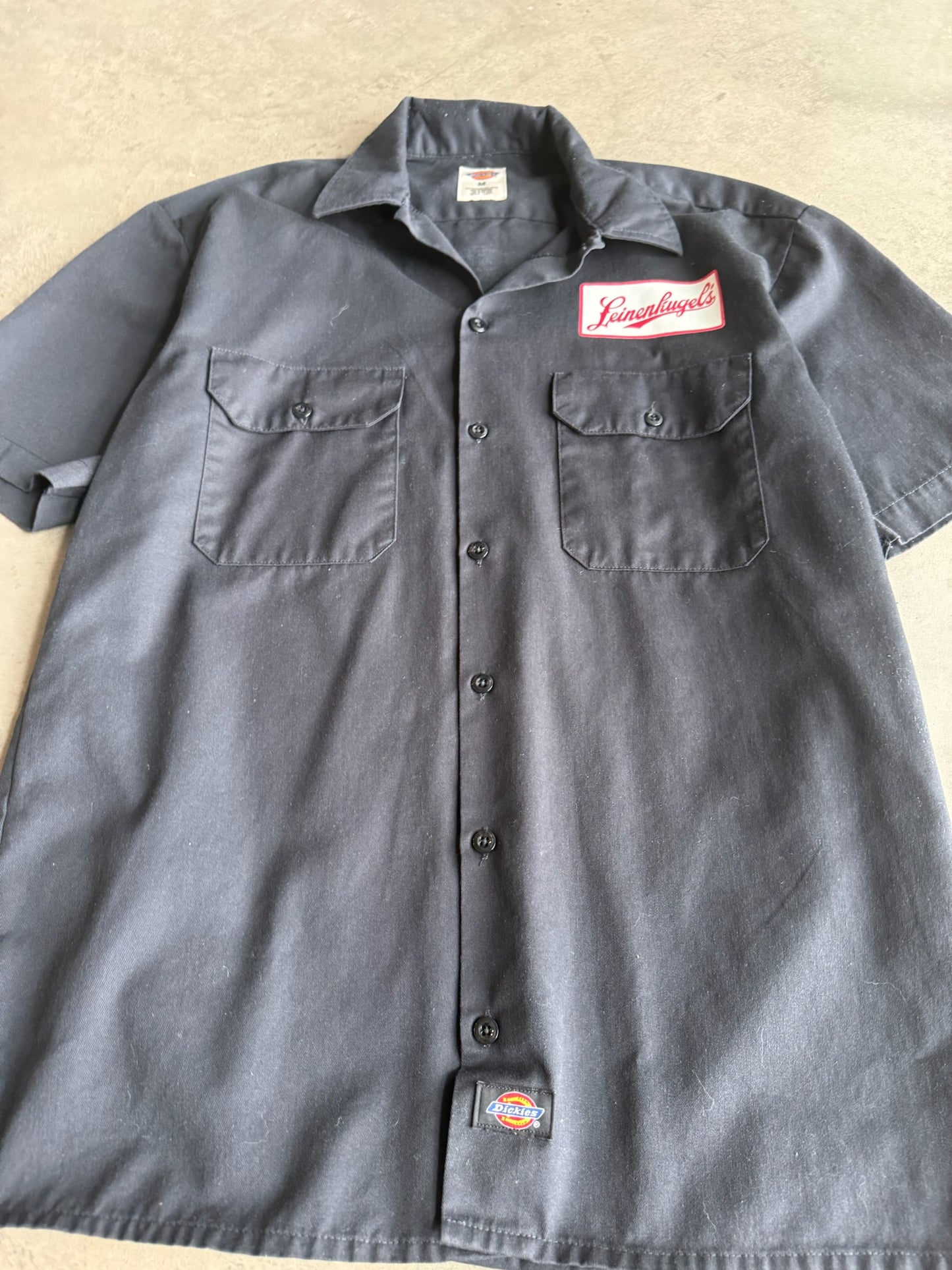 (L) Dickies Leinenkugels Work Shirt