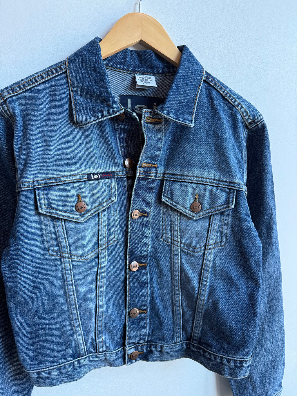 (M) Ladies L.E.I Denim Jacket