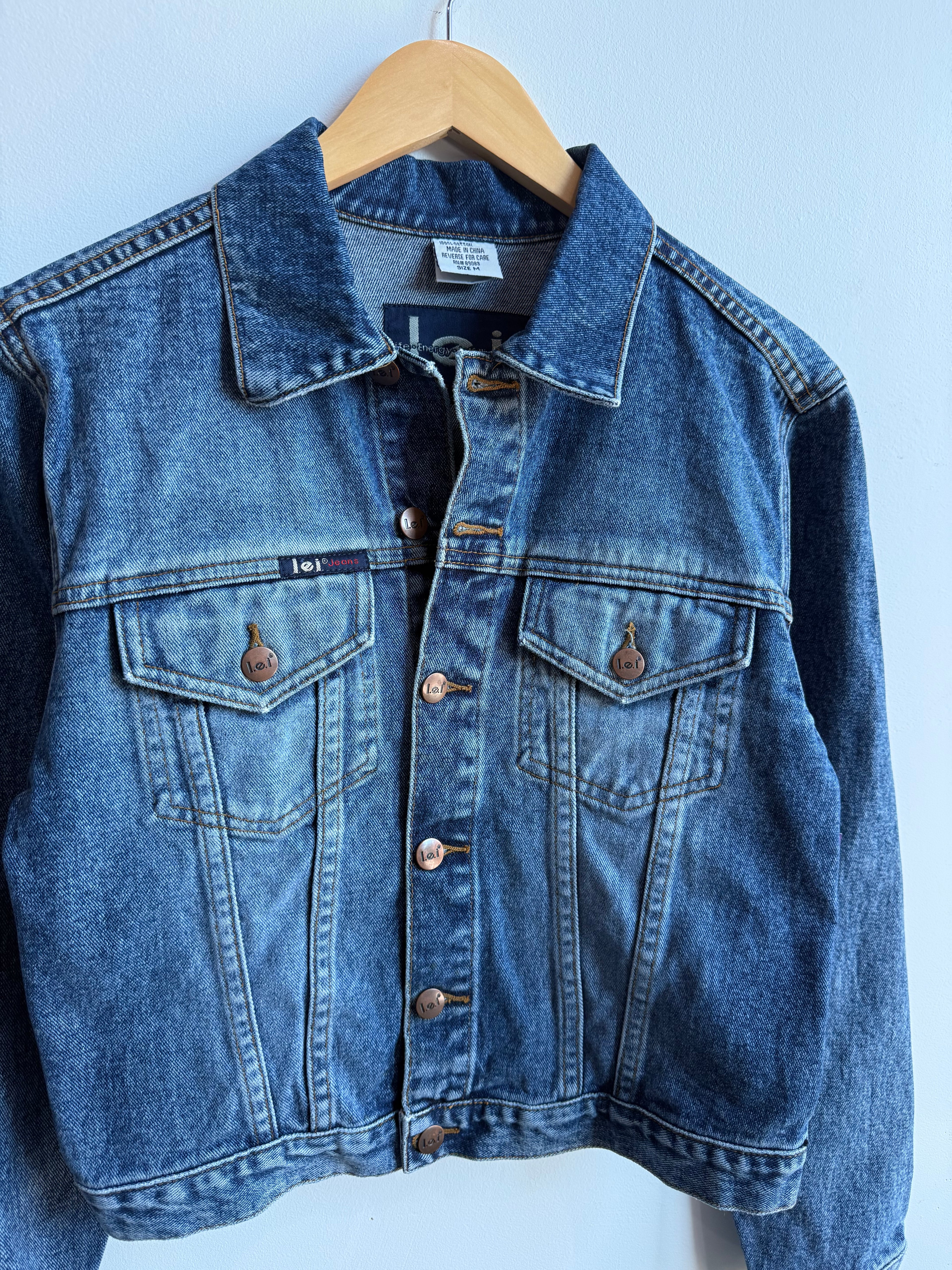 (M) Ladies L.E.I Denim Jacket