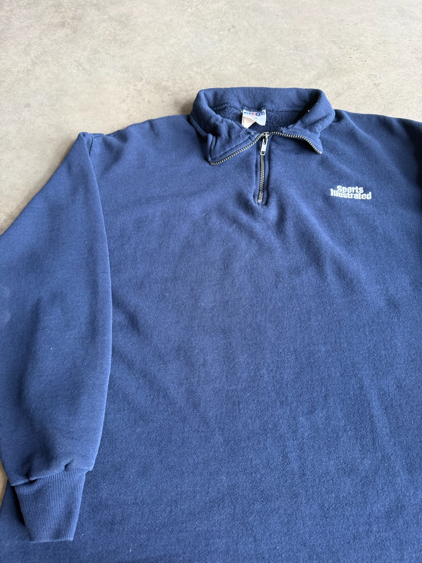 (L) Sports Illustrated Quarter Zip Crew