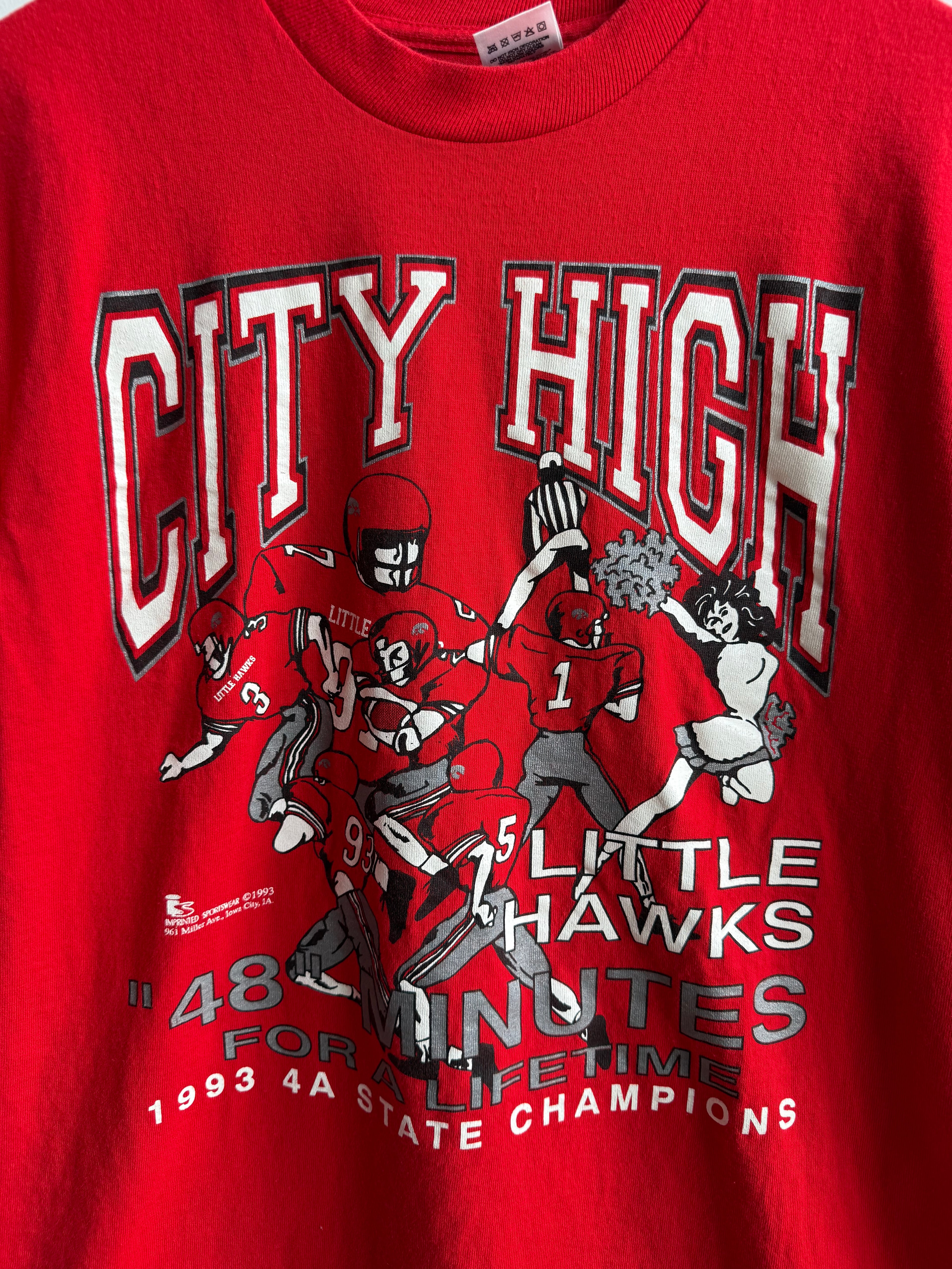(L) Iowa City High Football Tee