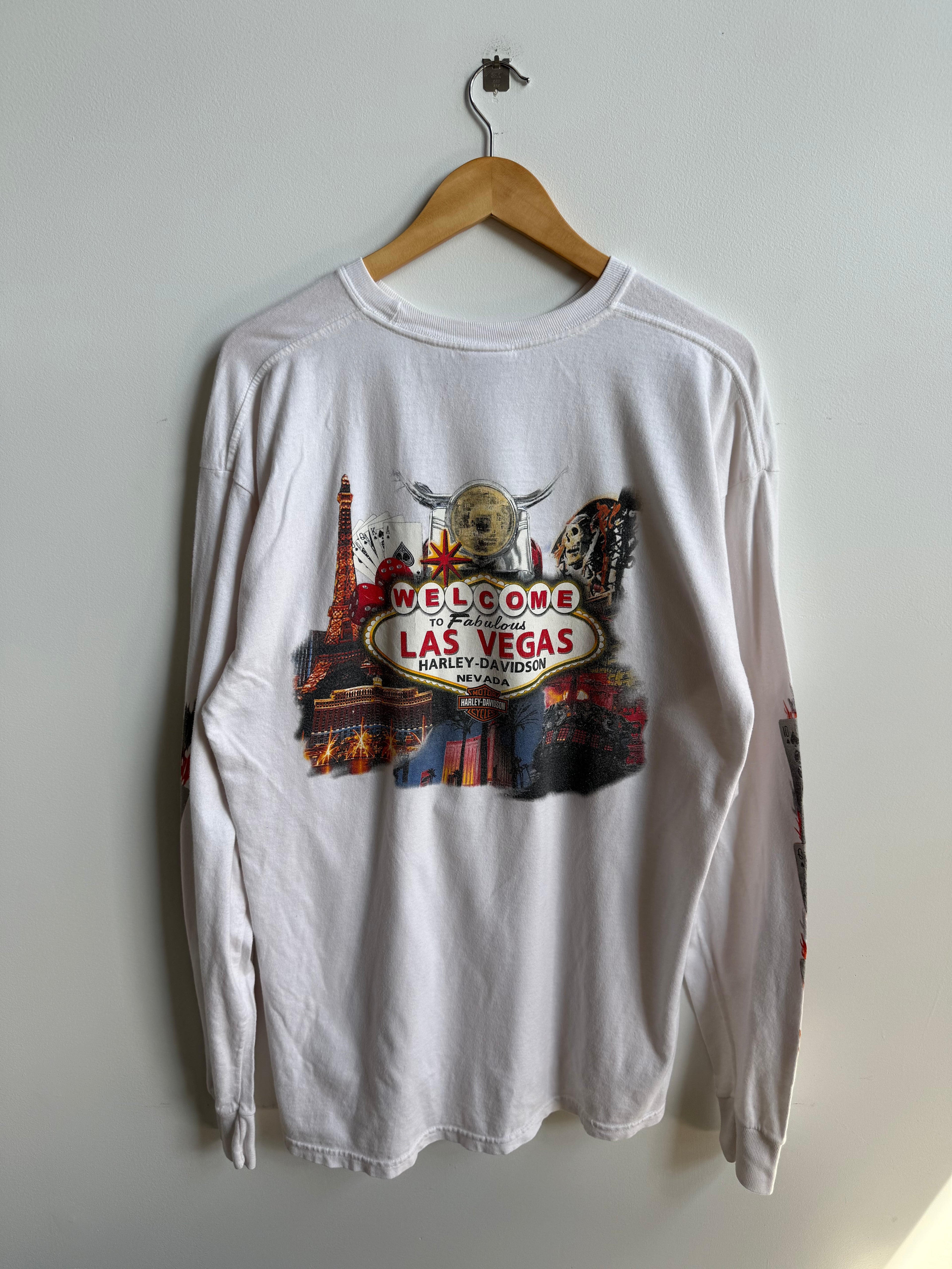 (XL) Harley Davidson Las Vegas Longsleeve Tee