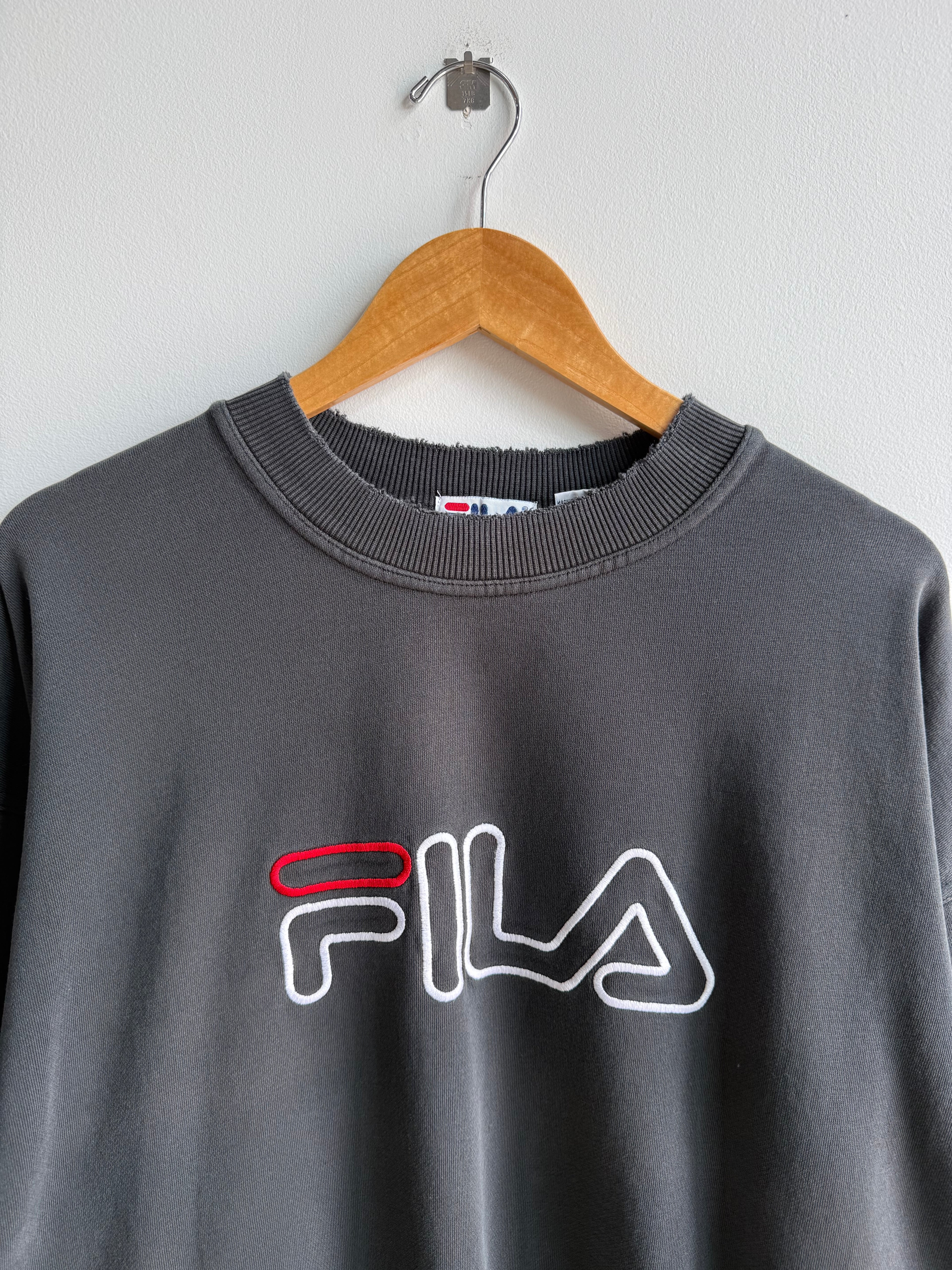 (XL) Fila Embroidered Crew