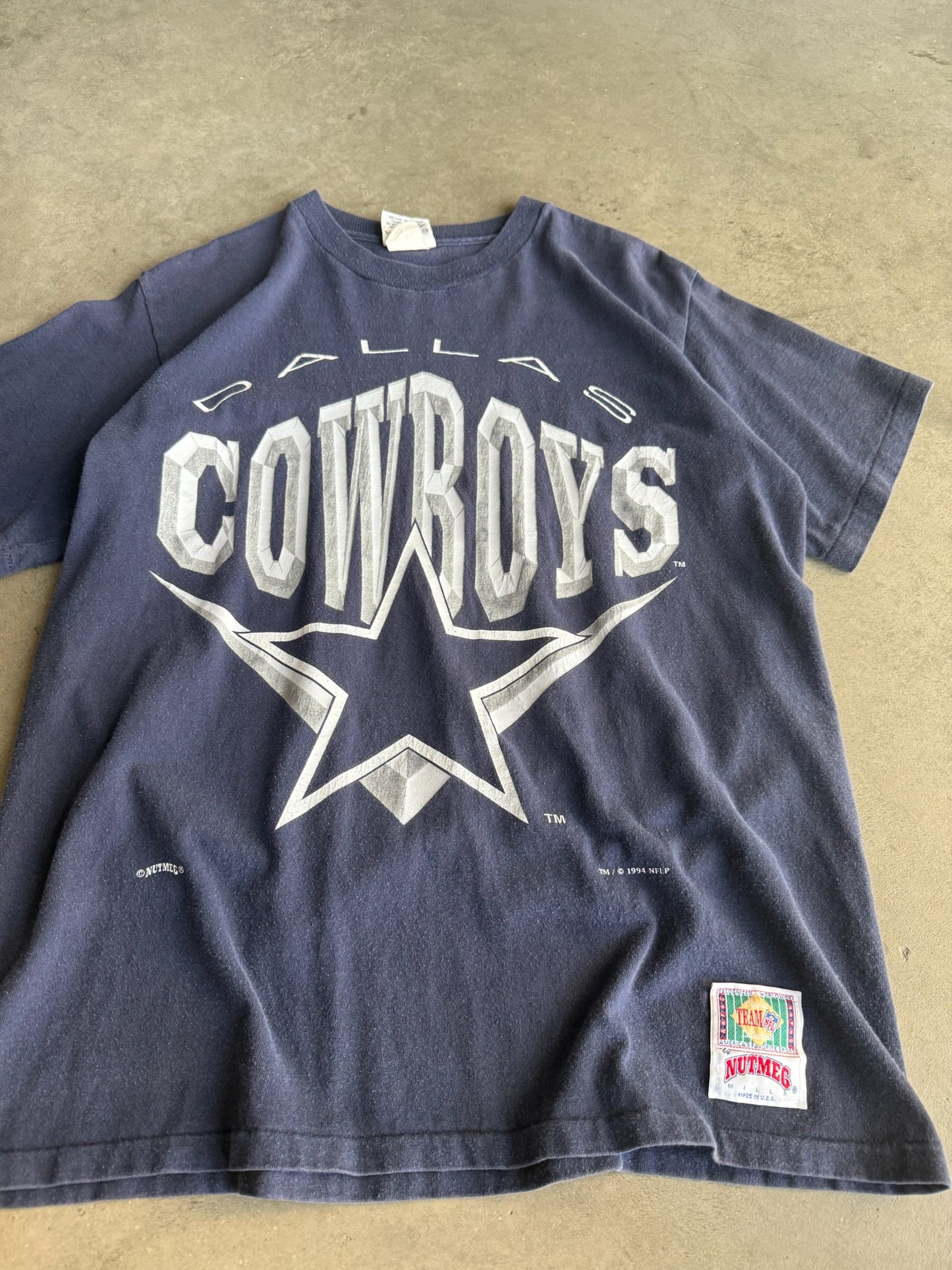 (L) Dallas Cowboys Nutmeg Mills Tee