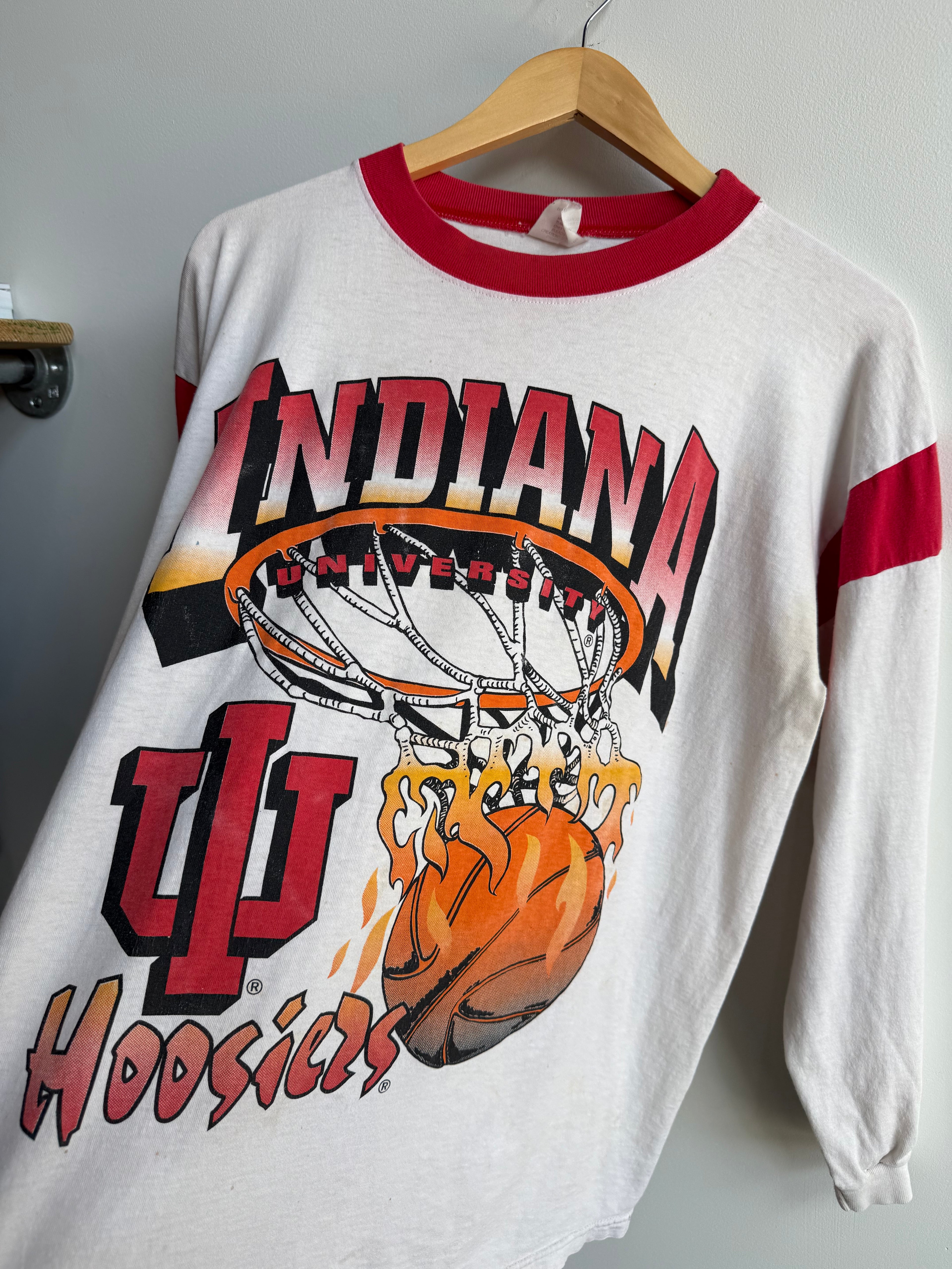 (L) Indiana University Long Sleeve Tee