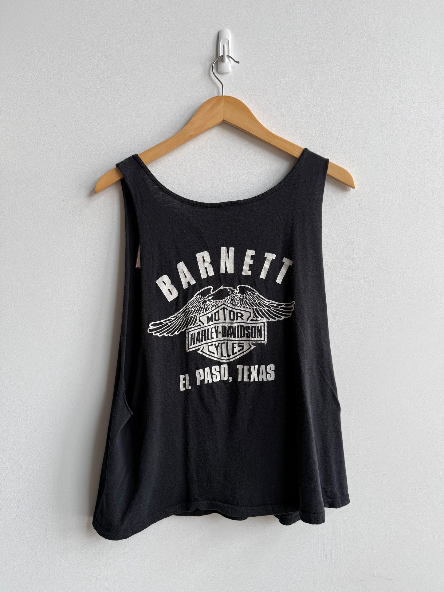 (L) Harley Davidson Cutoff Tee