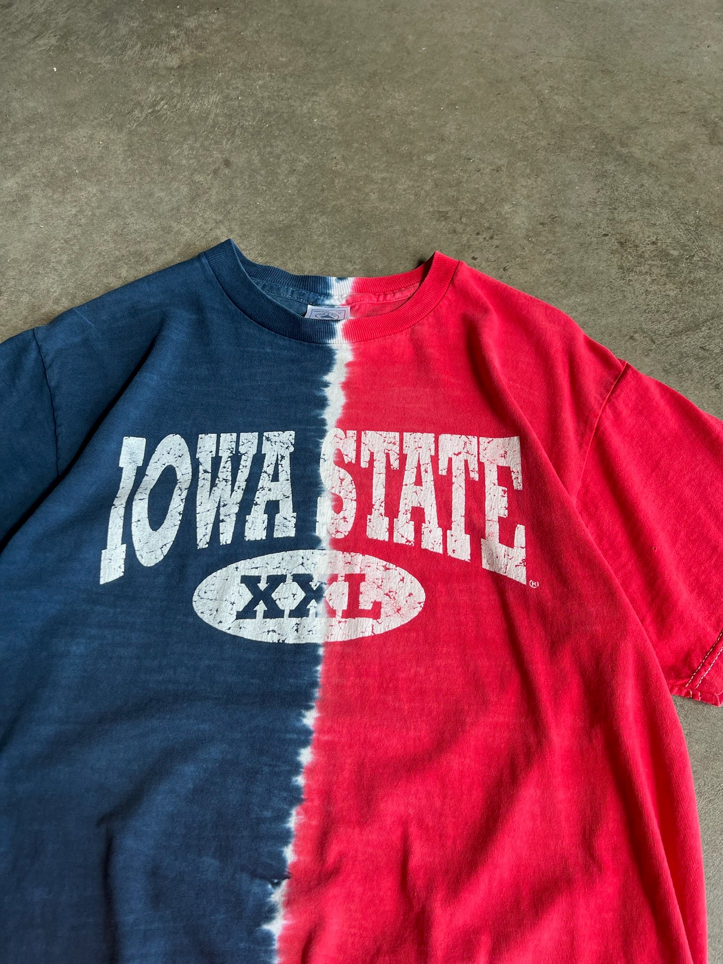 (M) Iowa State Tie Dye Tee