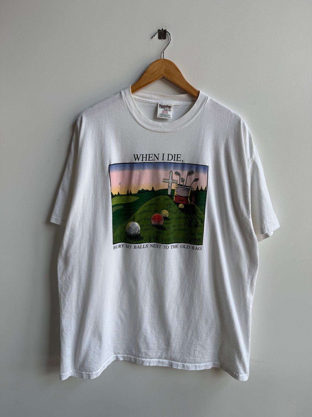 (XXL) When I Die Golf Tee