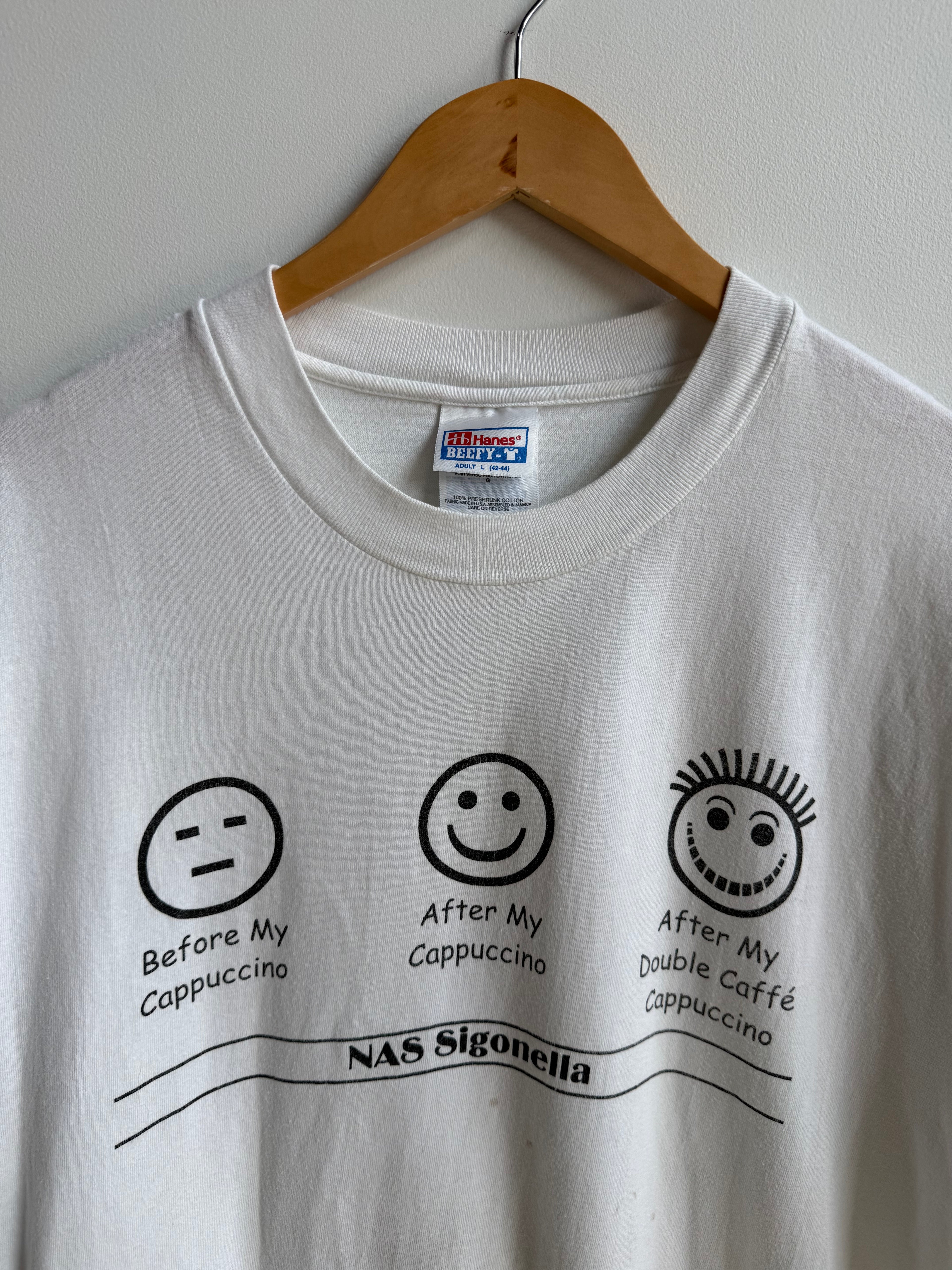 (L) Cappuccino Tee