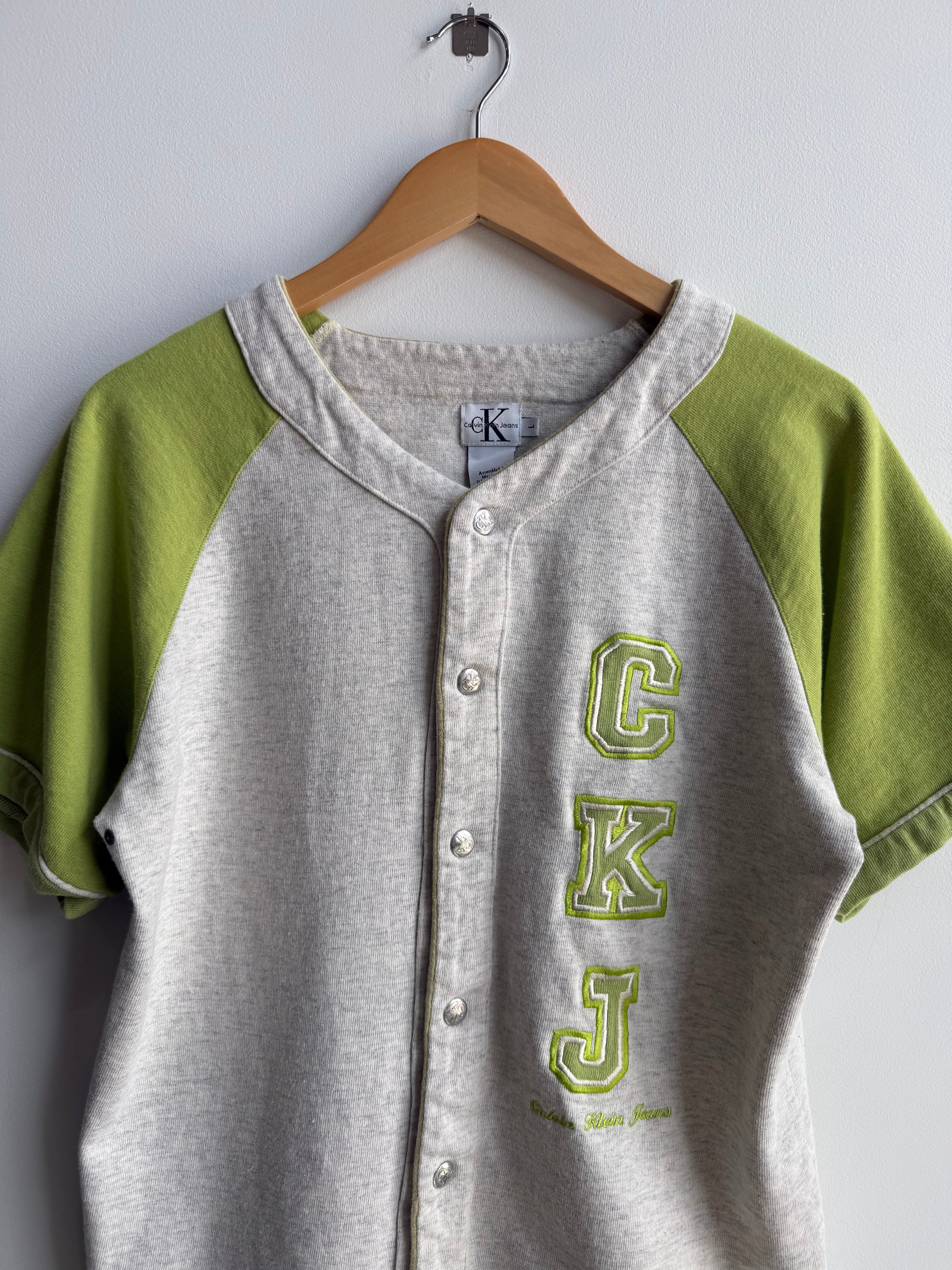 (M) Calvin Klein Jeans Baseball Jersey