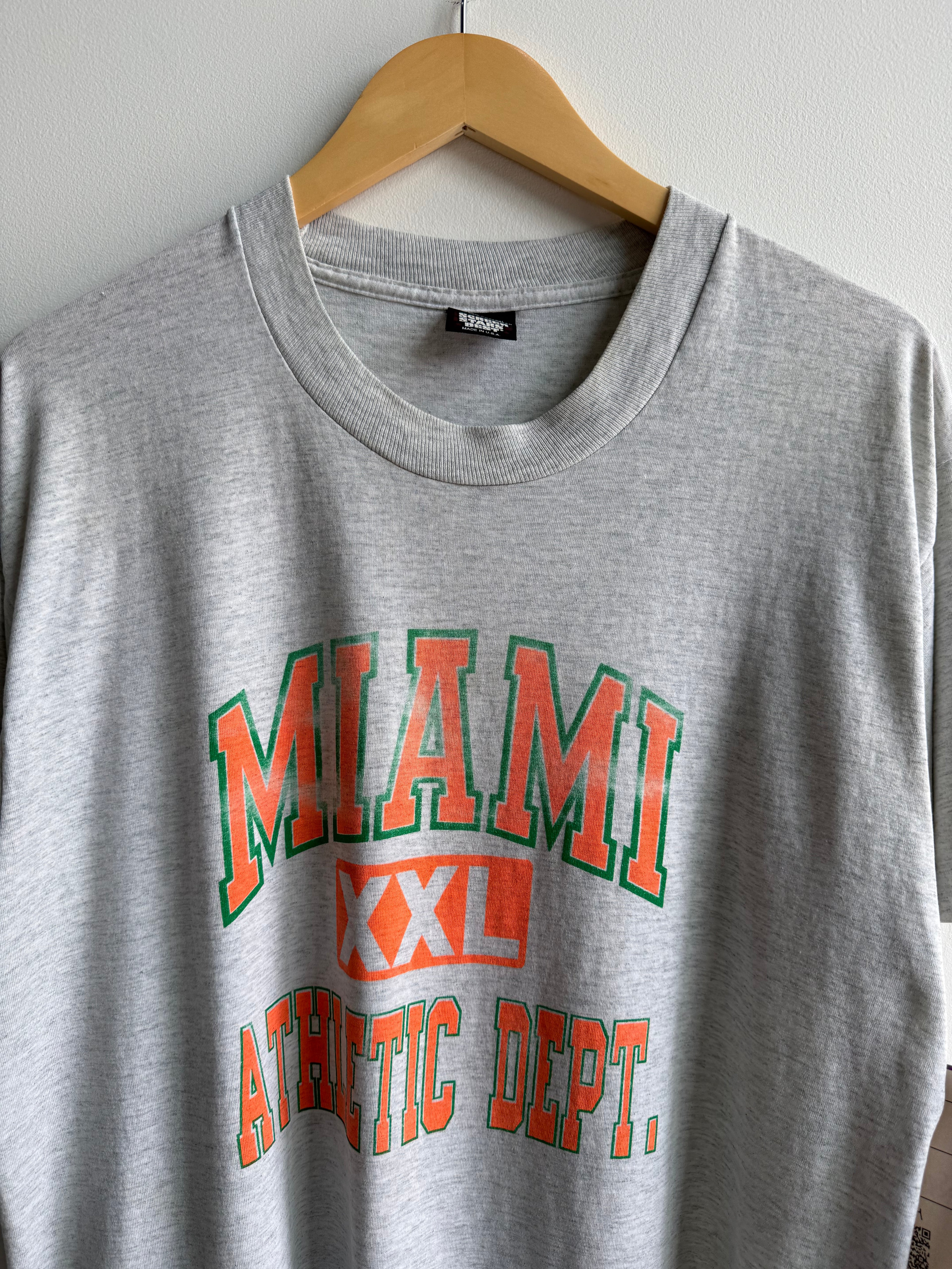 (XL) Miami Athletic Dept. Tee