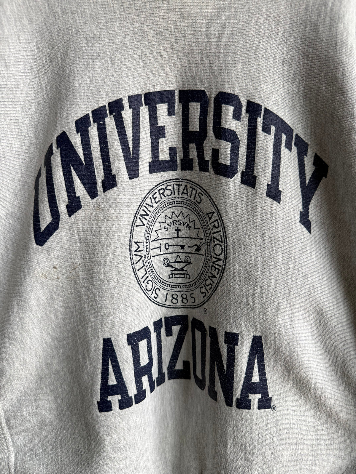 (L) Arizona Reverse Weave Crew