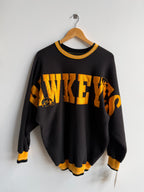 (XL) Iowa Hawkeyes Spellout Crew