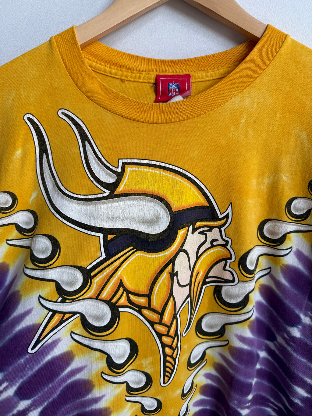 (XL) Minnesota Vikings Tie Dye Tee